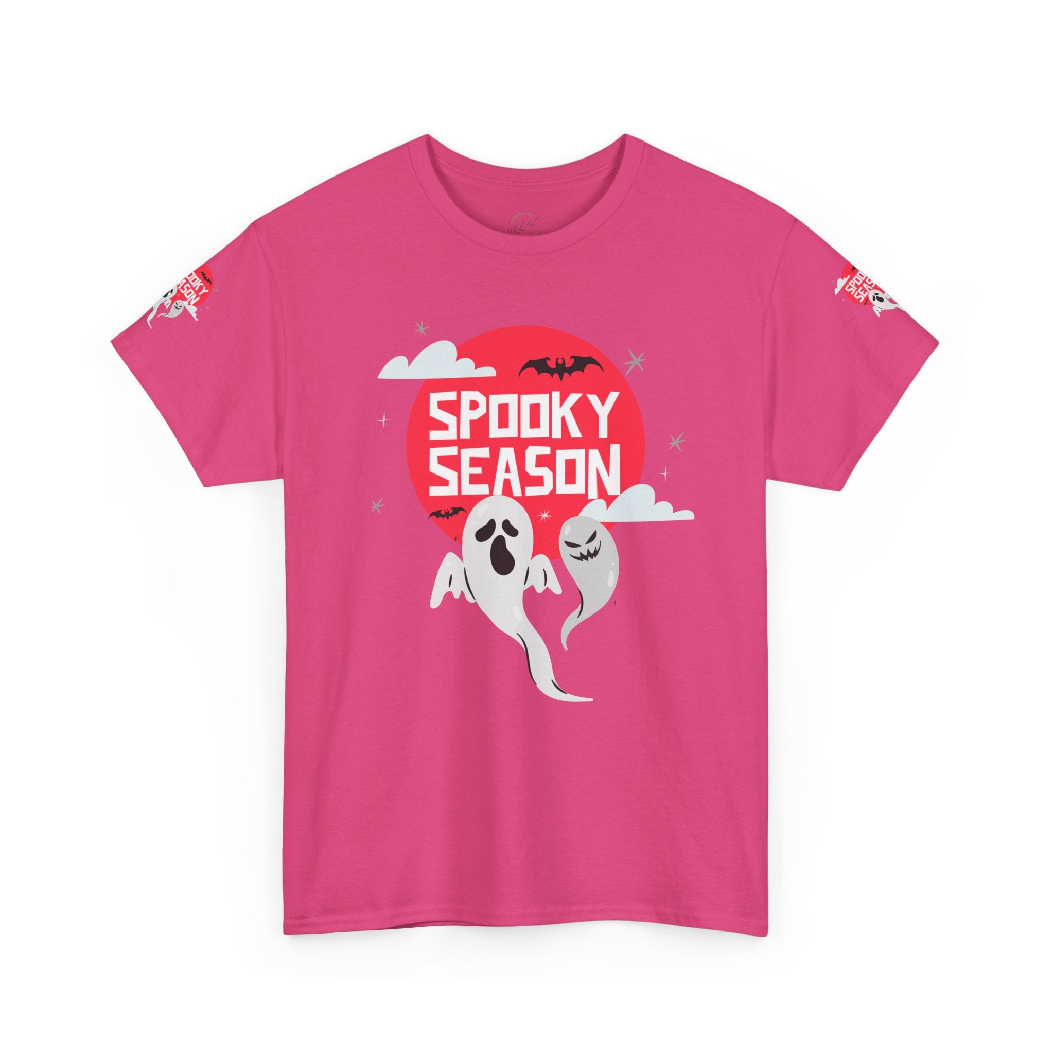 Spooky Season Halloween Eco-Friendly Shirt Unisex Heavy Cotton Tee