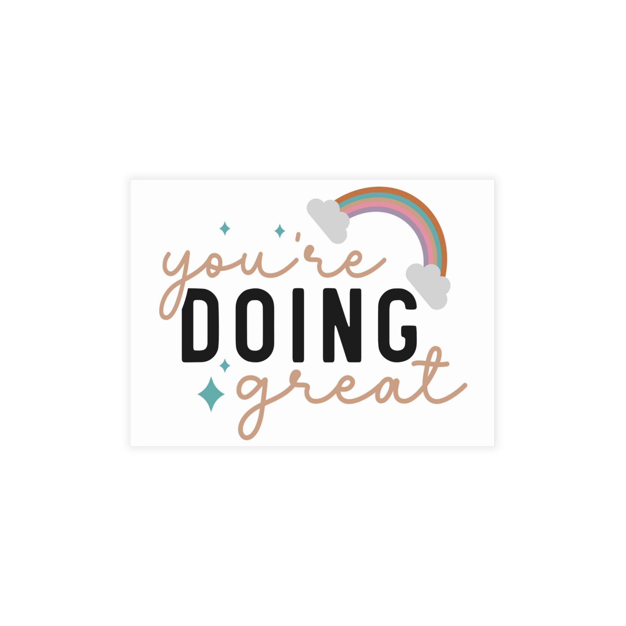 You'Re Doing Great Postcard Bundles-Envelopes Not Included - Esmeralda Ecostore