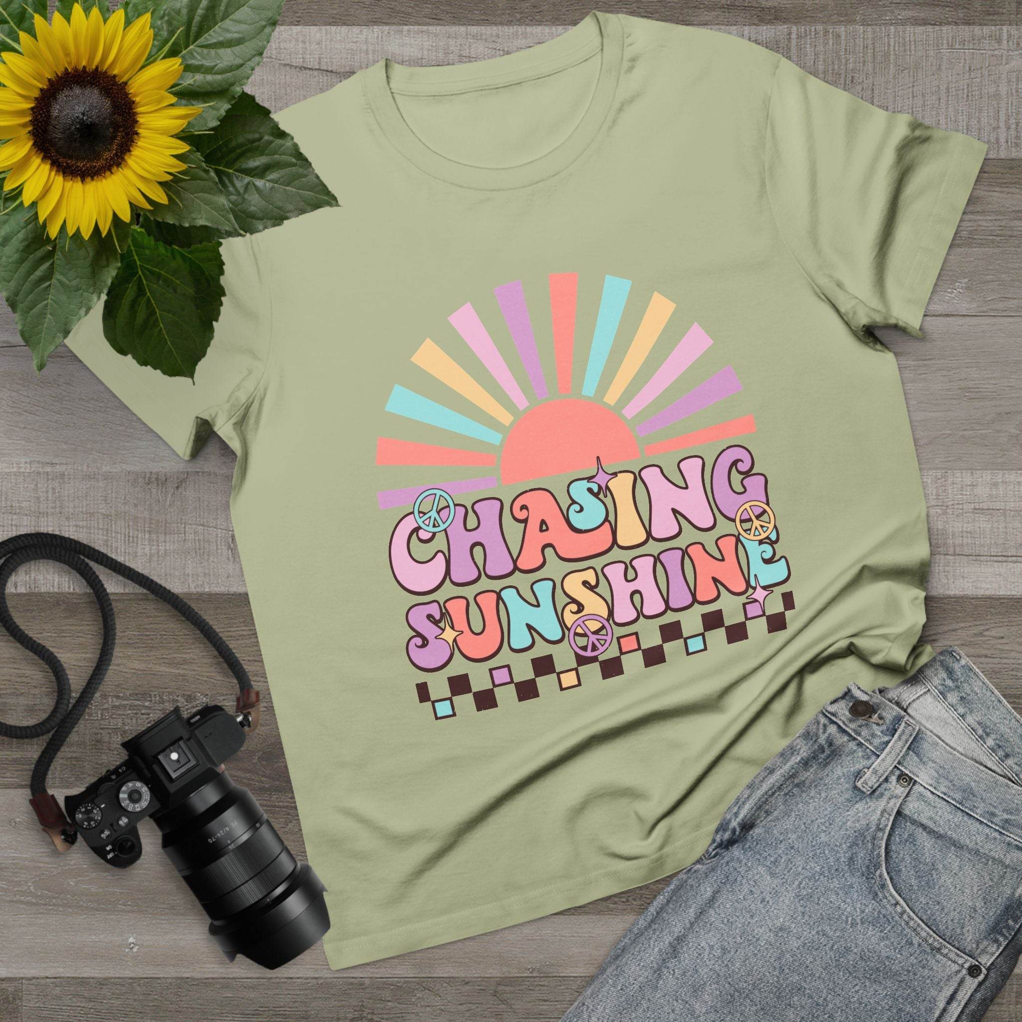 Chasing Sunshine Women's Maple Tee - Esmeralda Ecostore