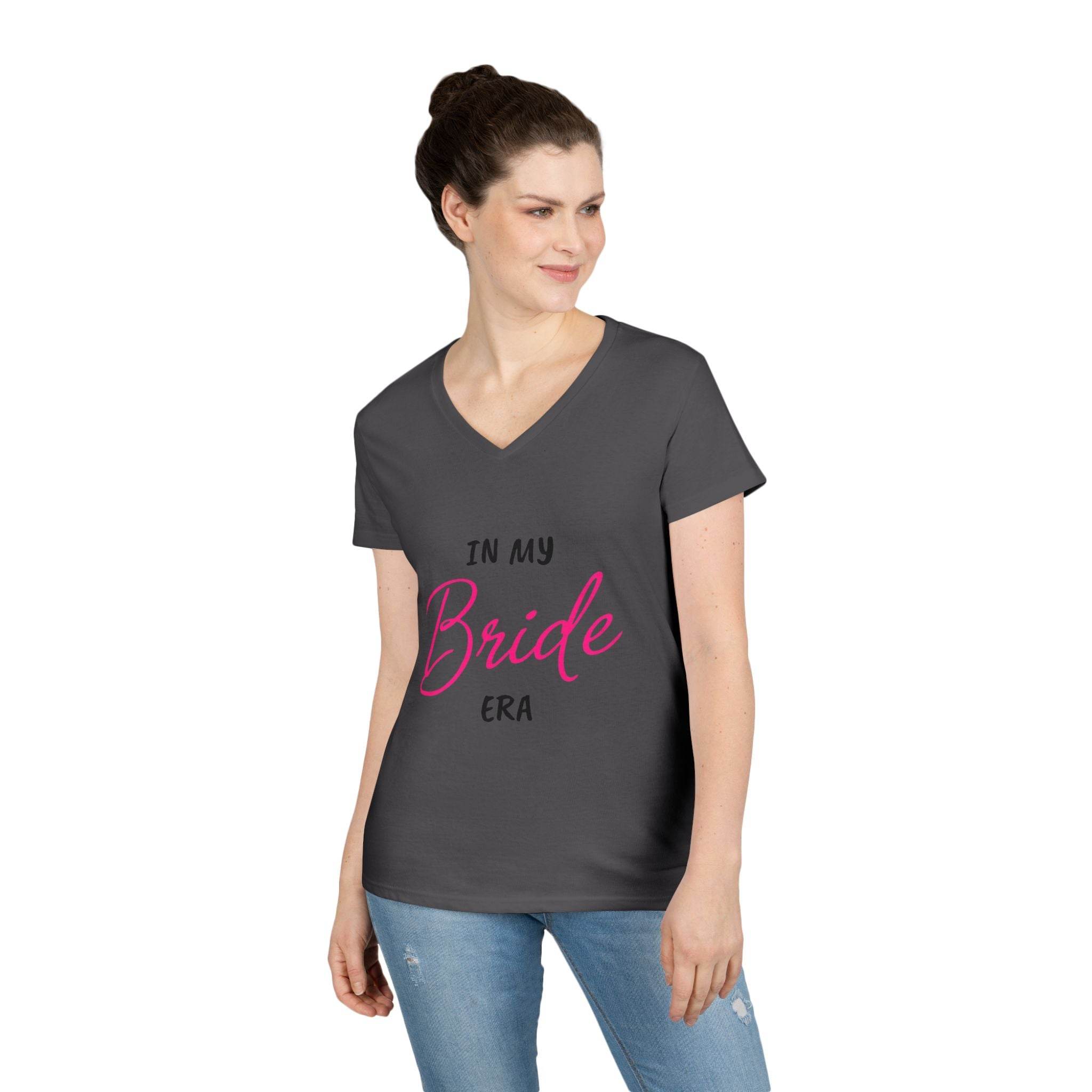Bride Era Ladies' V-Neck T-Shirt