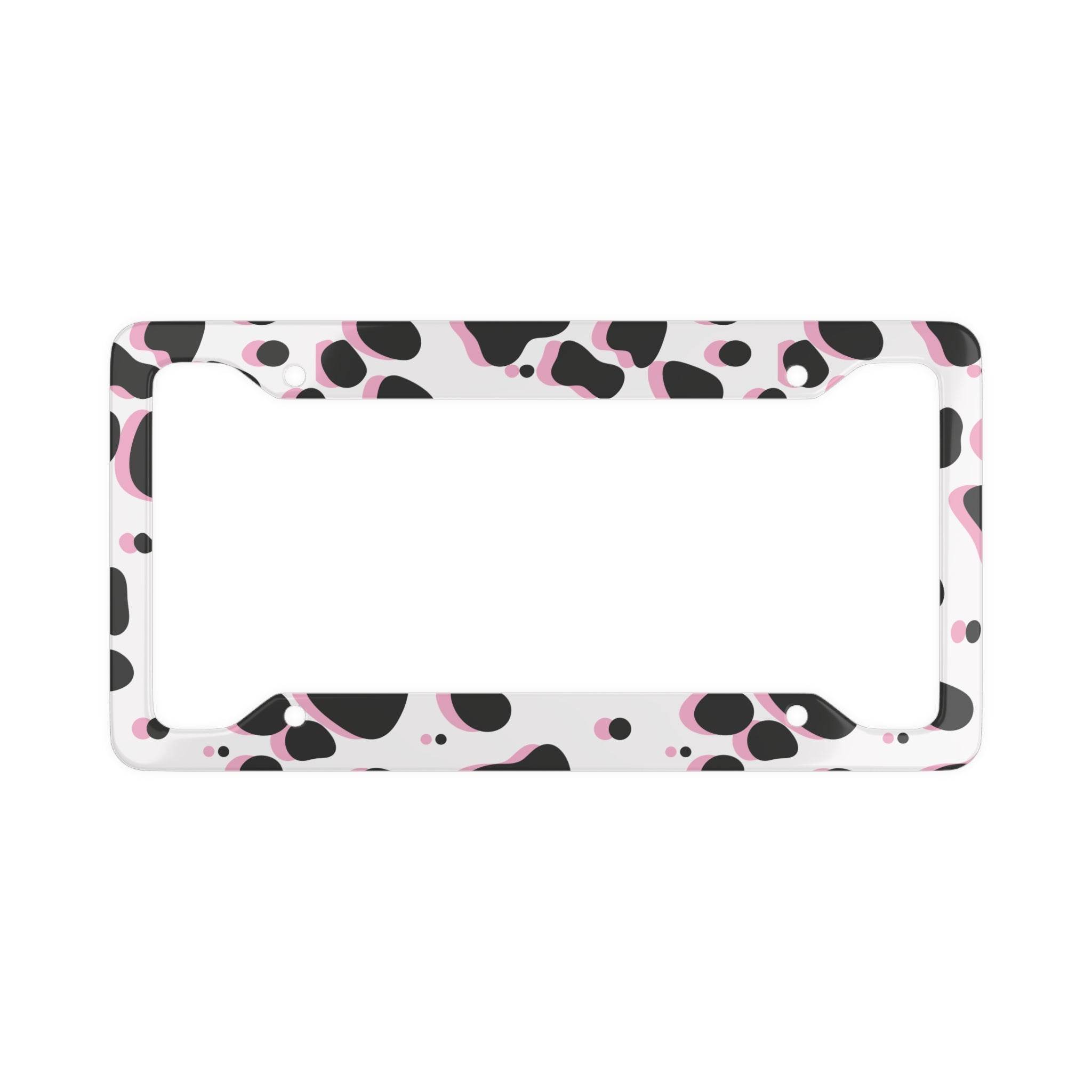 Spotted Style Eco-Friendly License Plate Frame - Esmeralda Ecostore