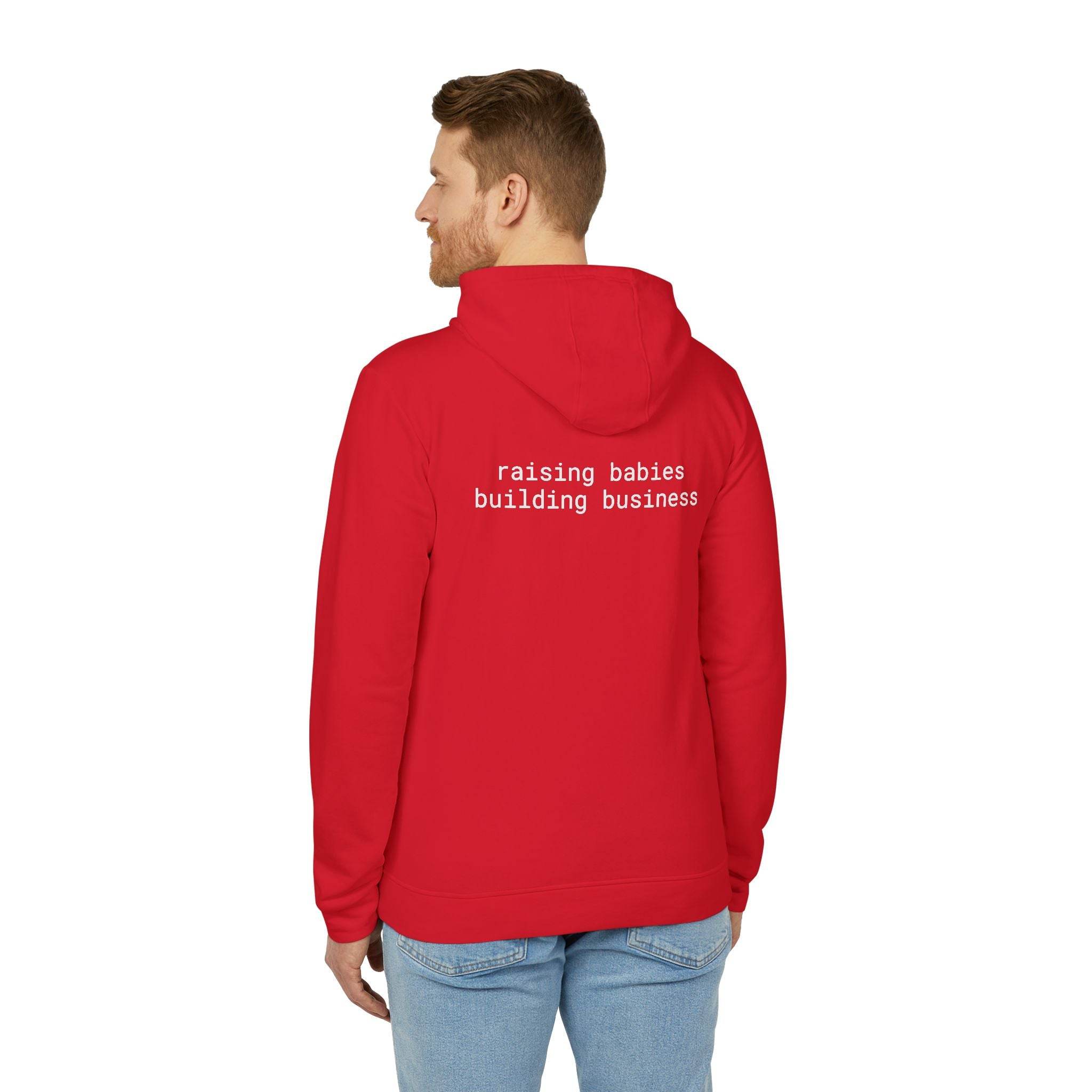 Raising Babies Building Business Adidas Unisex Fleece Hoodie