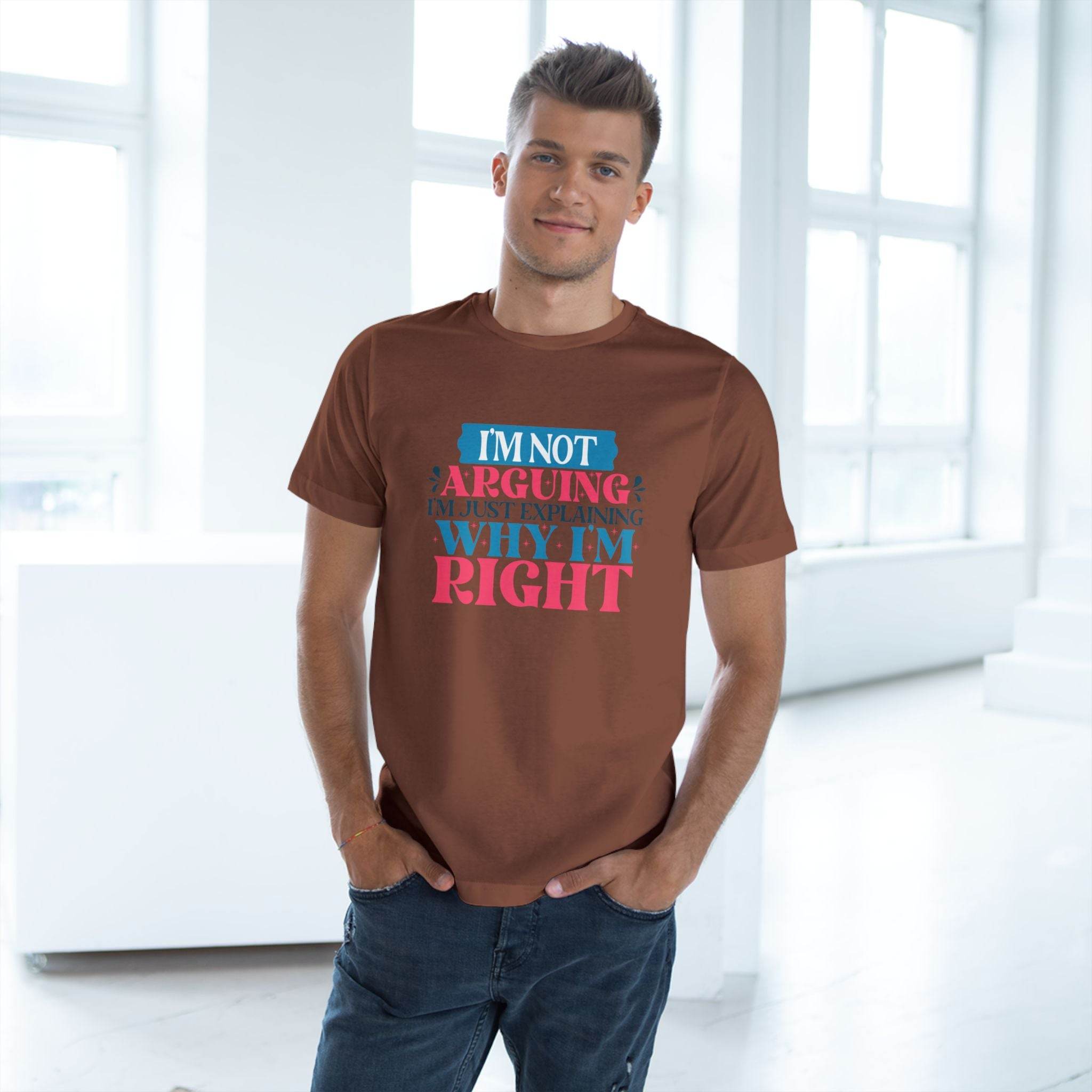 I'm Right Unisex Deluxe T-Shirt - Esmeralda Ecostore