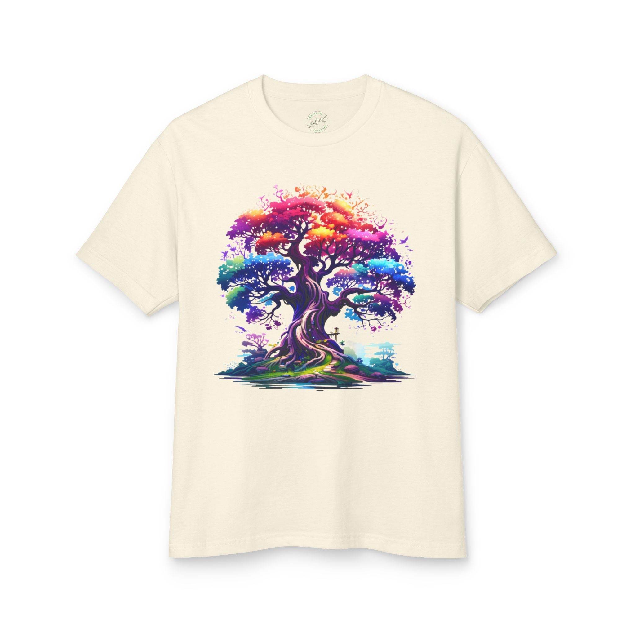 Colorwood Unisex Garment-Dyed Heavyweight Cotton Tee - Esmeralda Ecostore