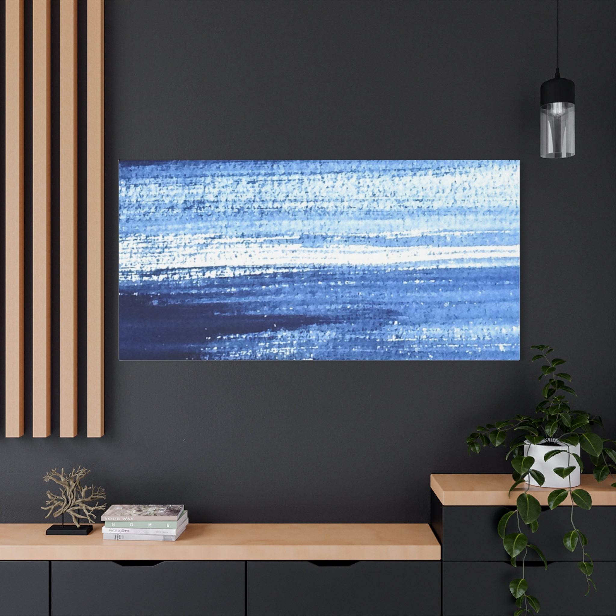 Horizon Matte Canvas Stretched - Esmeralda Ecostore