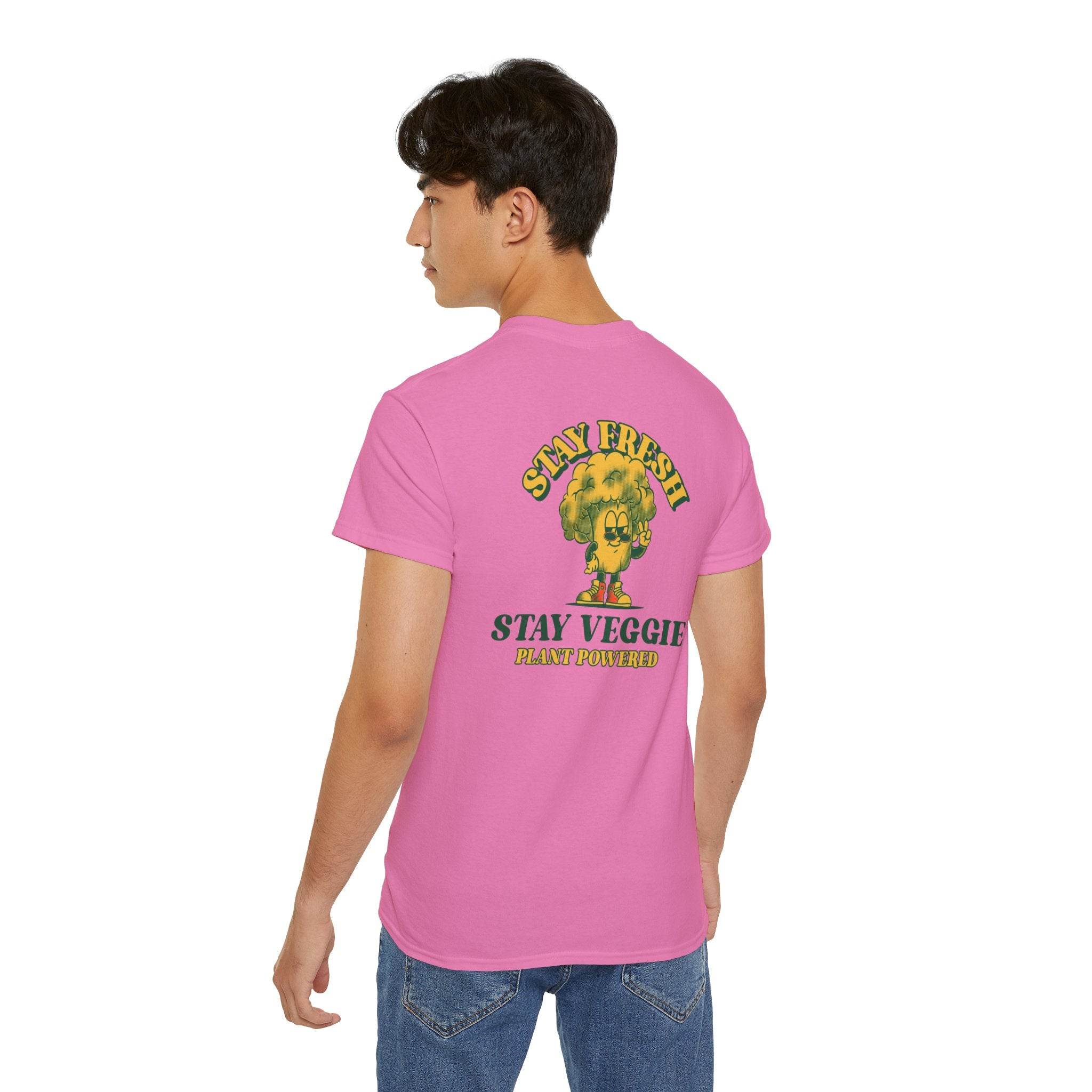 Stay Veggie Unisex Ultra Cotton Tee - Esmeralda Ecostore