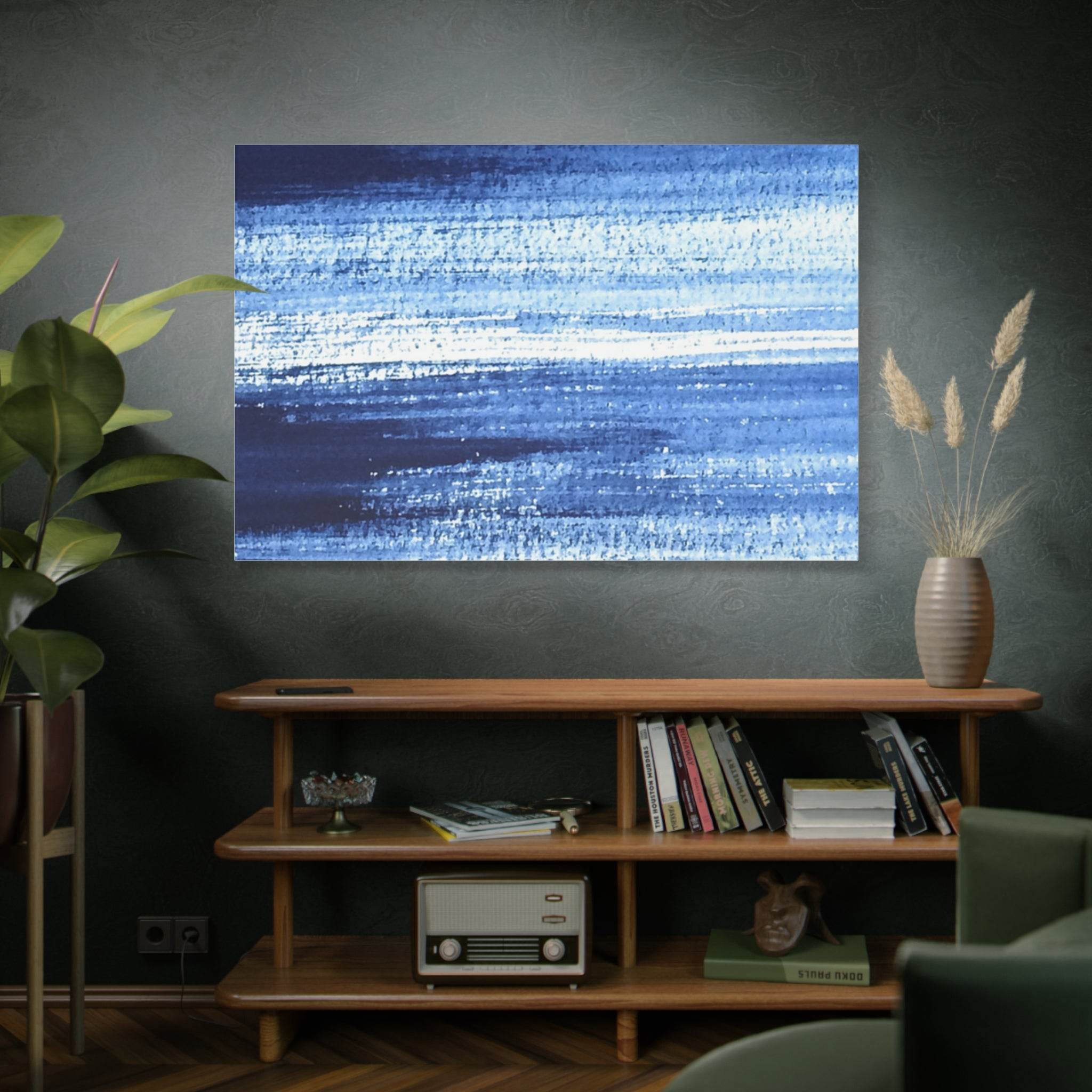Horizon Matte Canvas Stretched - Esmeralda Ecostore