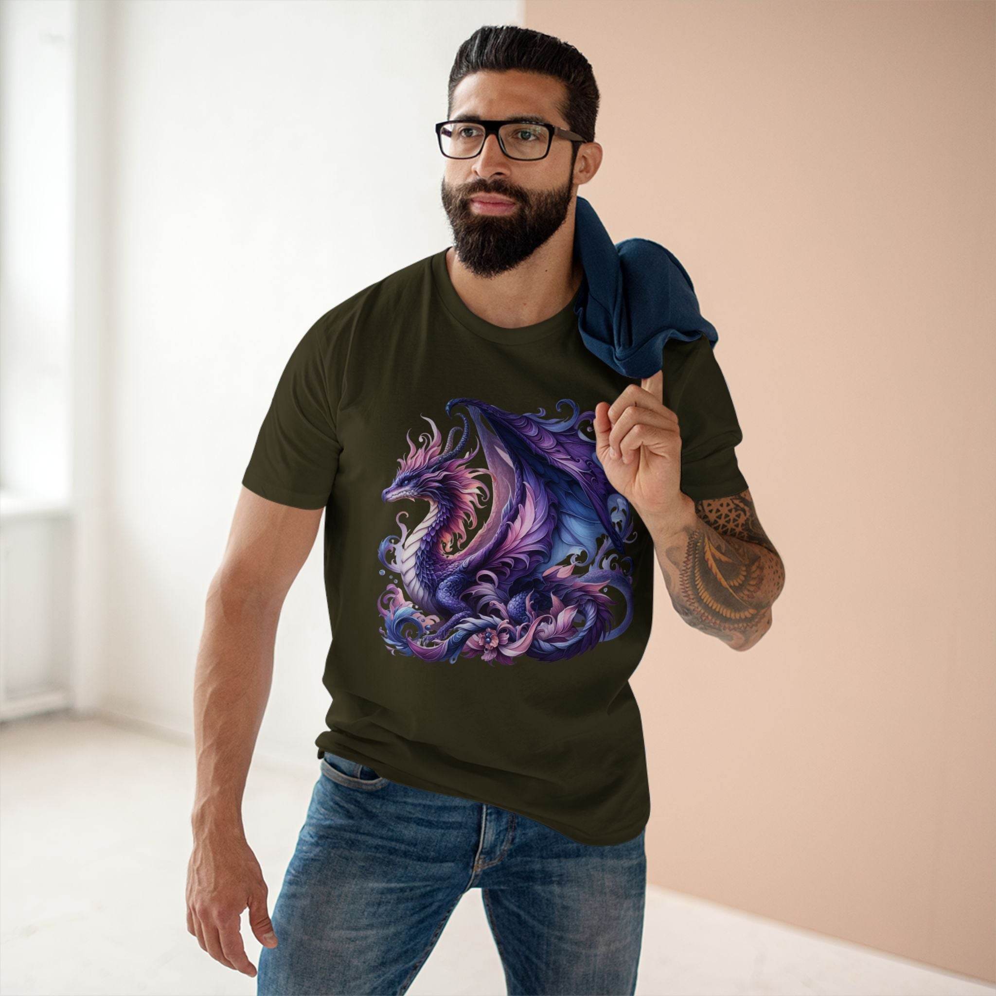Amethyst Majesty Adult Staple Tee - Esmeralda Ecostore
