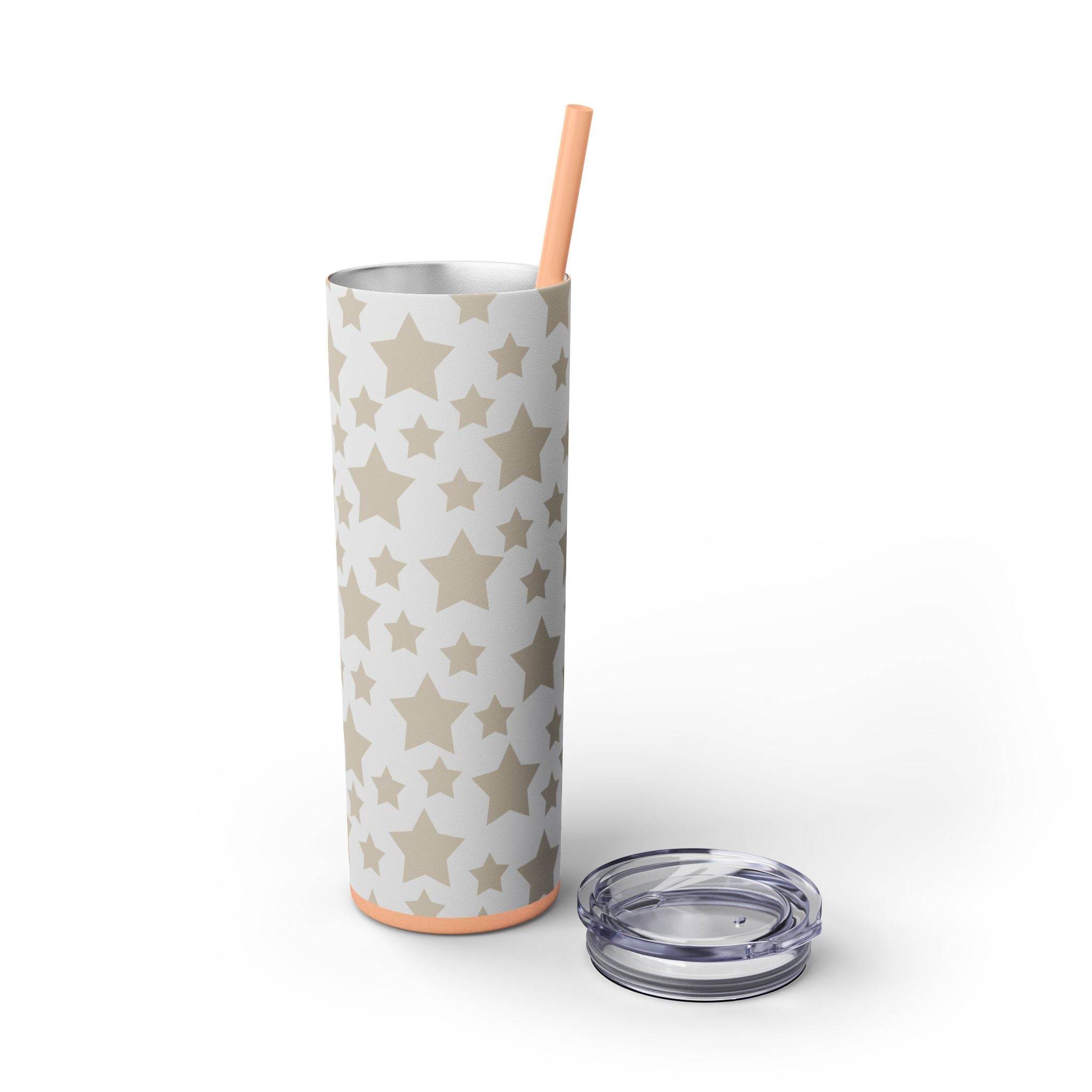 Celestial Sipper Skinny Tumbler with Straw - Esmeralda Ecostore