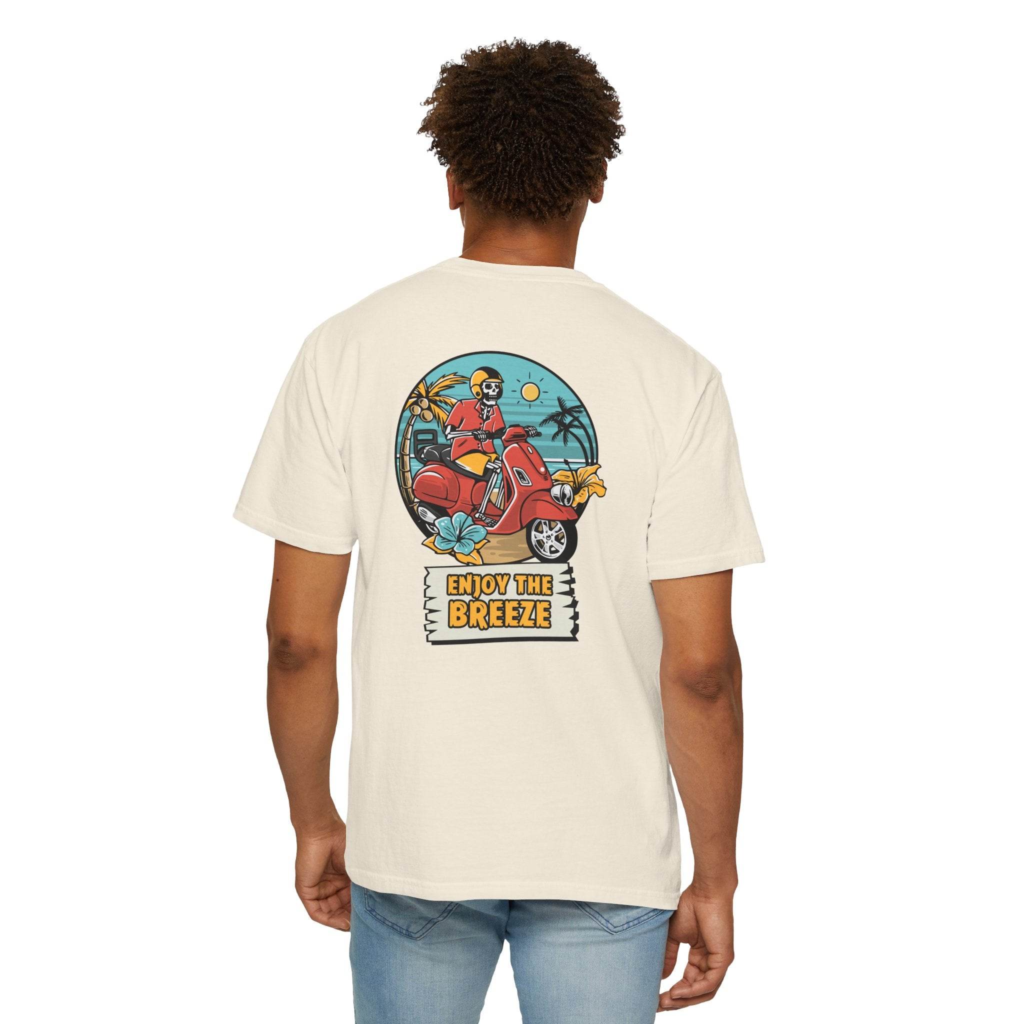 Enjoy The Breeze Unisex Garment-Dyed T-Shirt - Esmeralda Ecostore