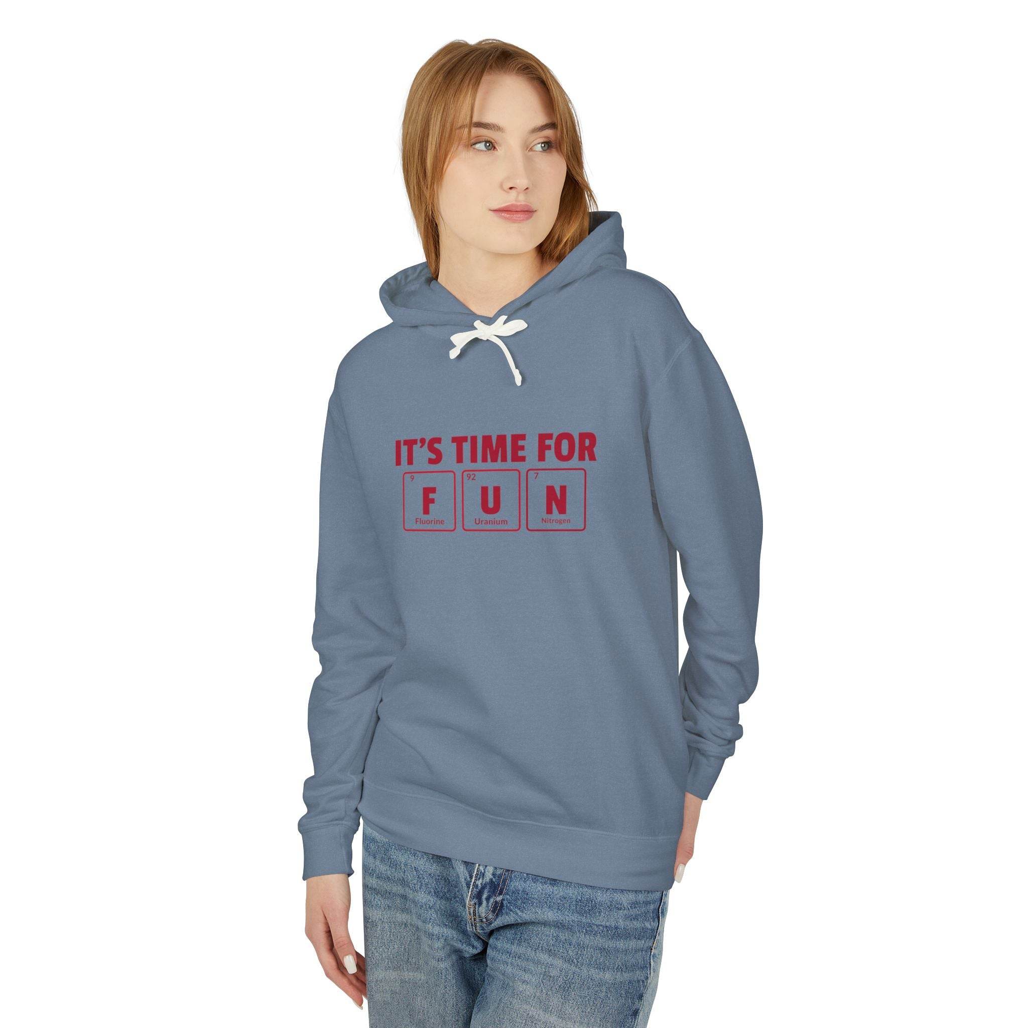 Fun Unisex Lightweight Hooded Sweatshirt - Esmeralda Ecostore