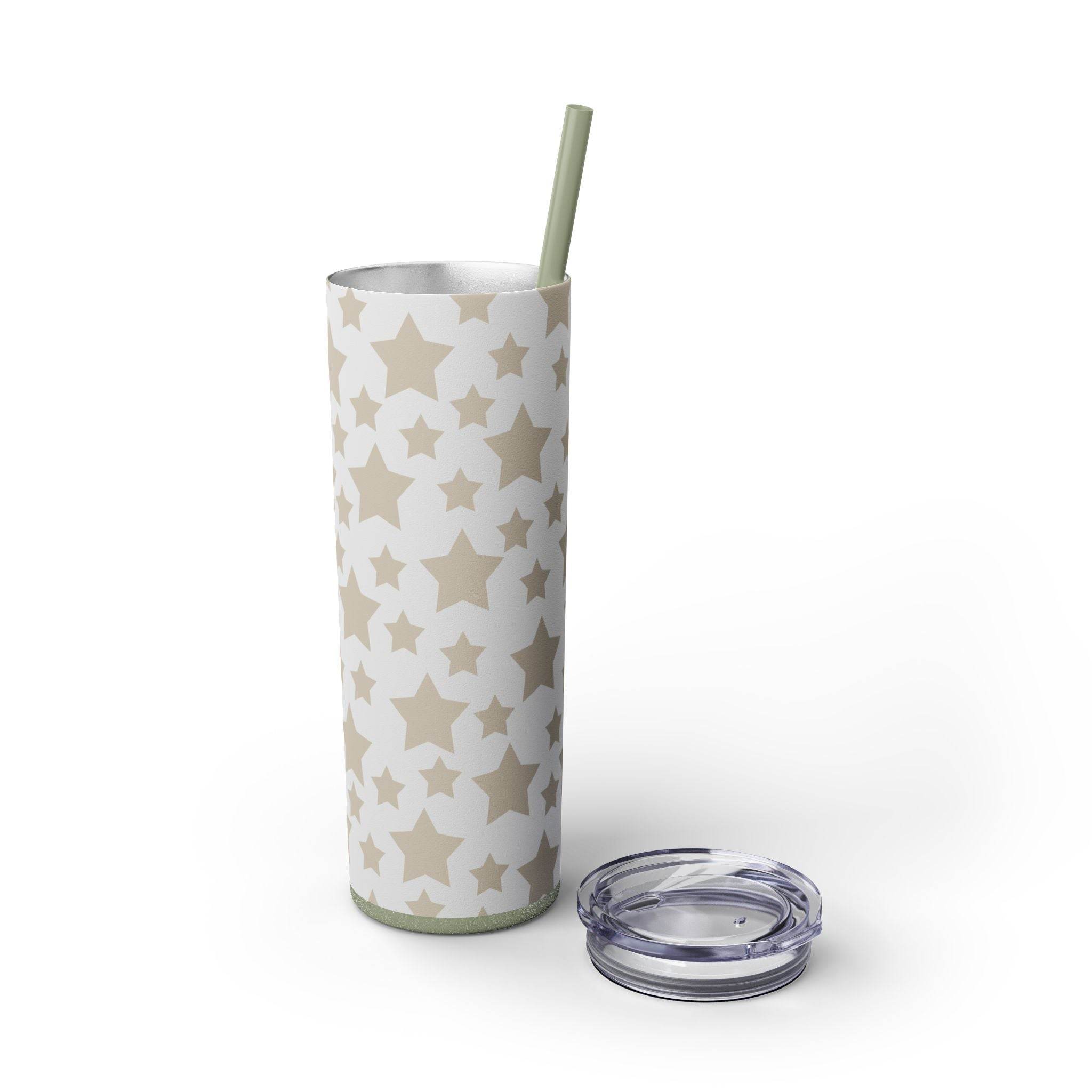Celestial Sipper Skinny Tumbler with Straw - Esmeralda Ecostore