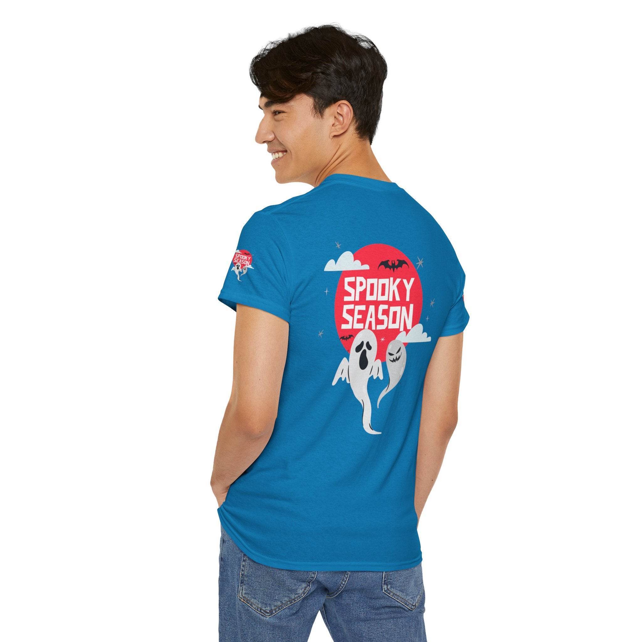 Spooky Season Halloween Eco-Friendly Shirt Unisex Heavy Cotton Tee