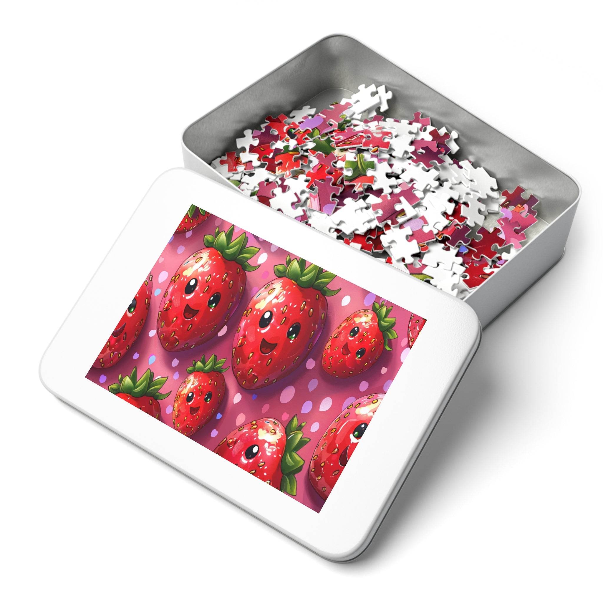 Kawaii Strawberry Jigsaw Puzzle - Esmeralda Ecostore