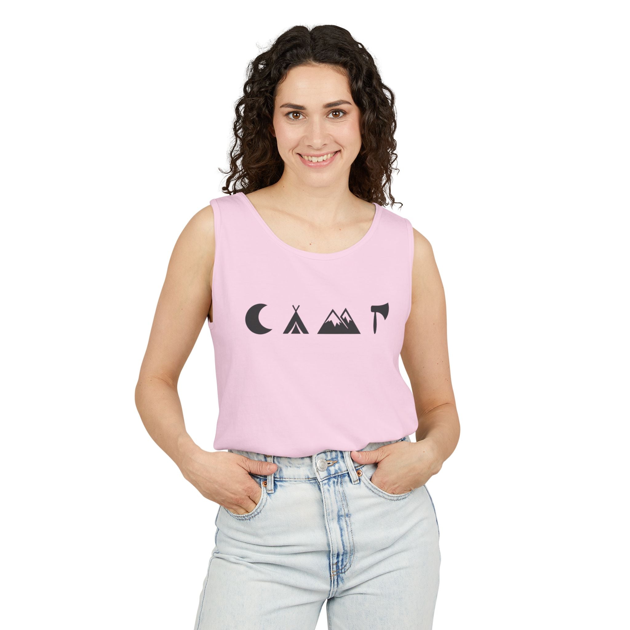 Adventure Awaits Unisex Garment-Dyed Tank Top