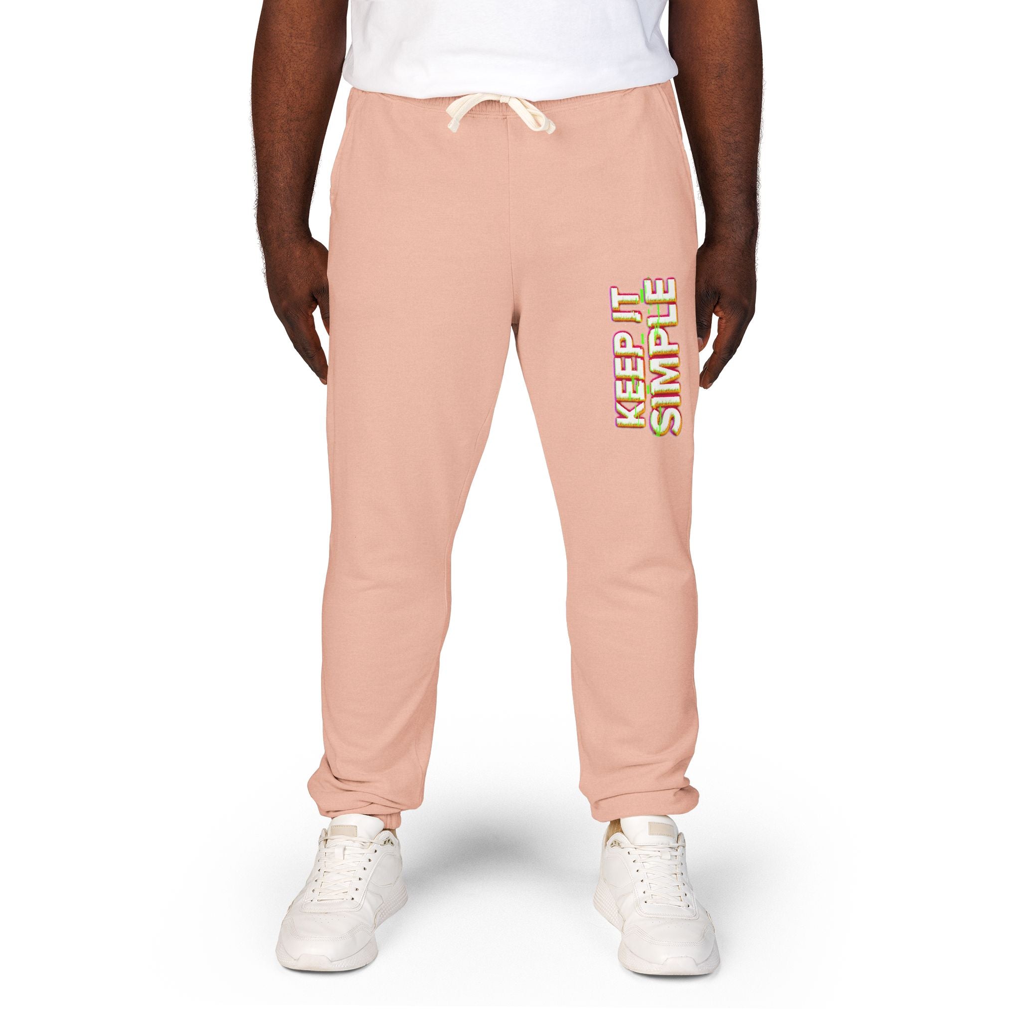Keep It Simple Eco-Friendly Unisex Garment-Dyed Fleece Sweatpants