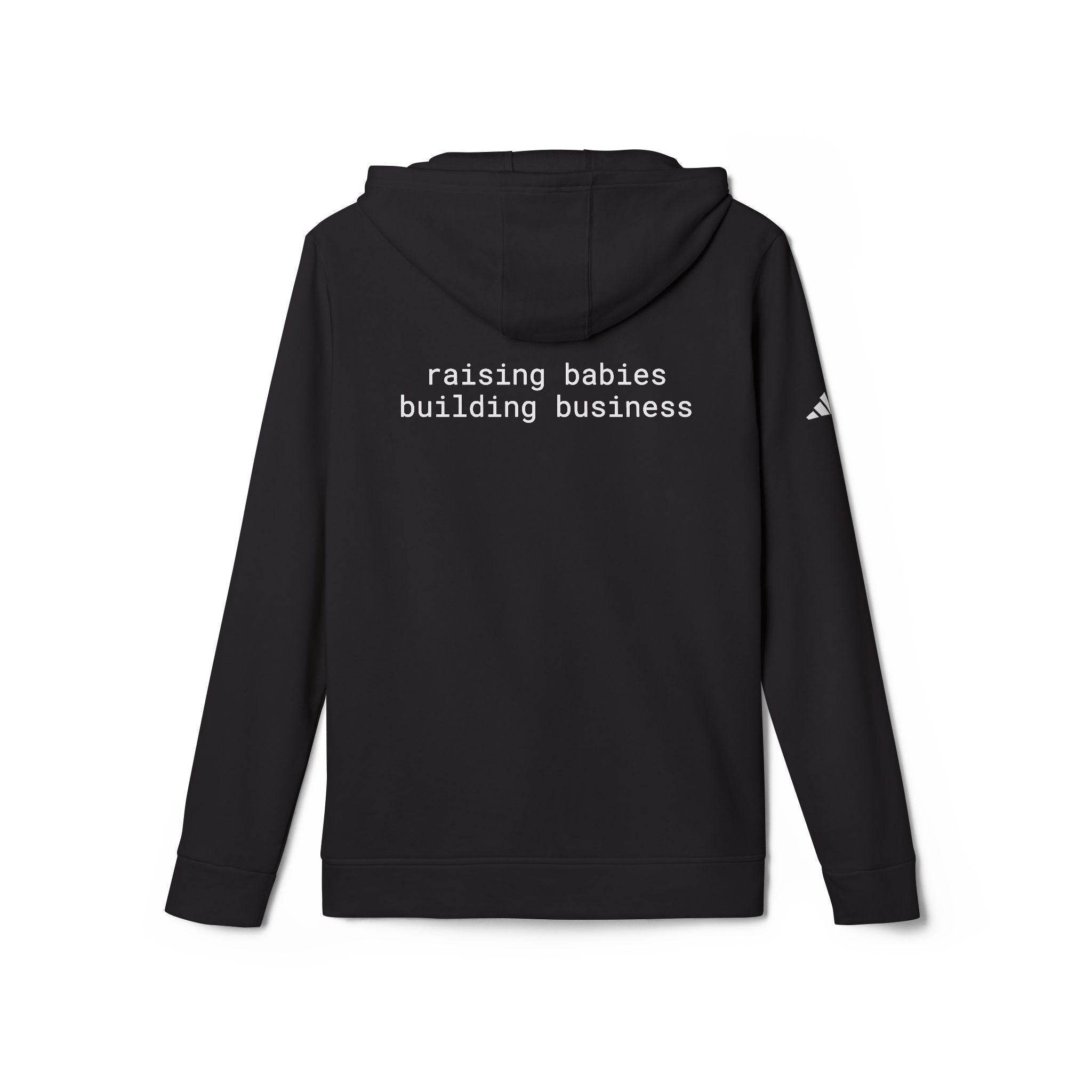 Raising Babies Building Business Adidas Unisex Fleece Hoodie