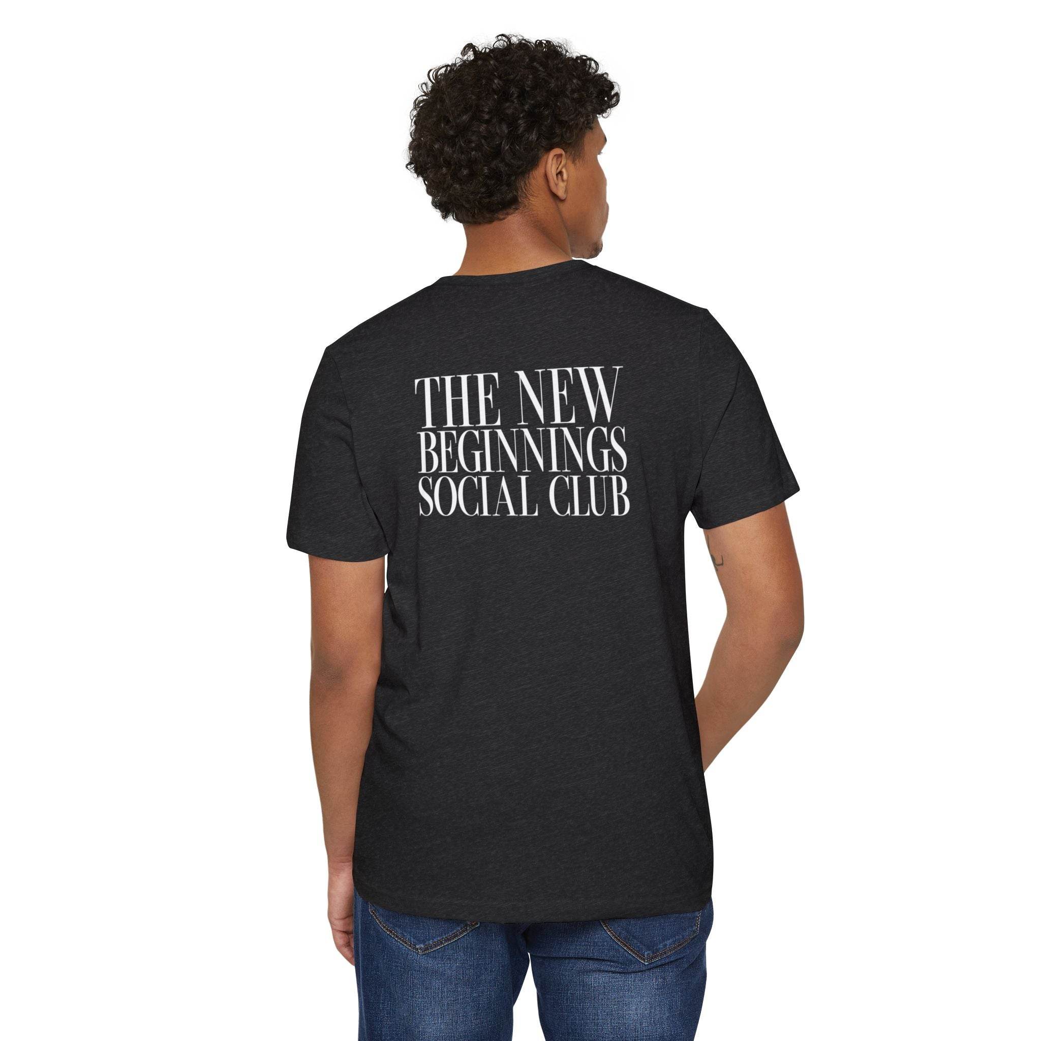 New Beginnings Unisex Recycled Organic T-Shirt - Esmeralda Ecostore