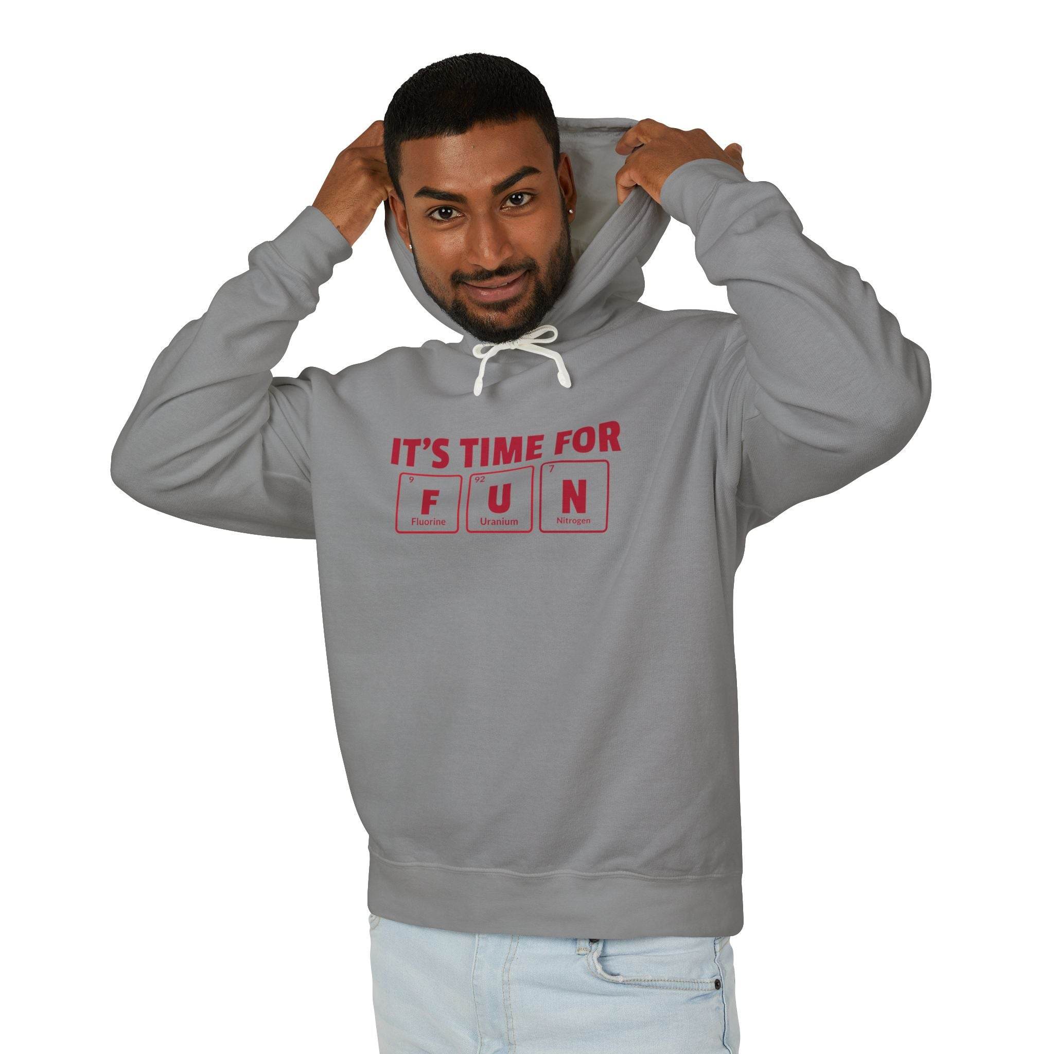Fun Unisex Lightweight Hooded Sweatshirt - Esmeralda Ecostore