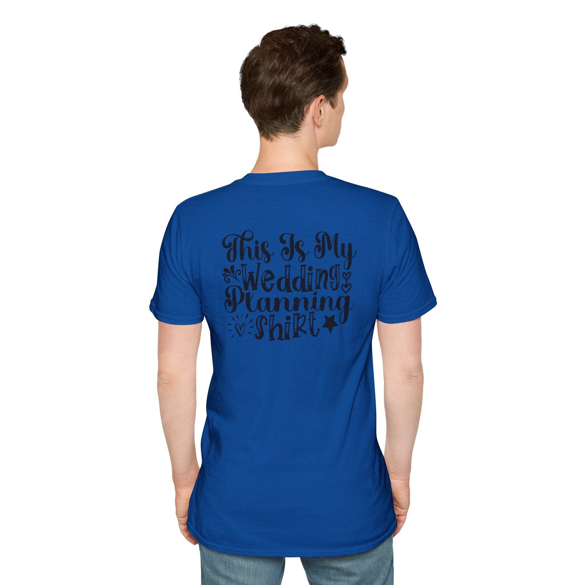 Wedding Planning Unisex Softstyle T-Shirt