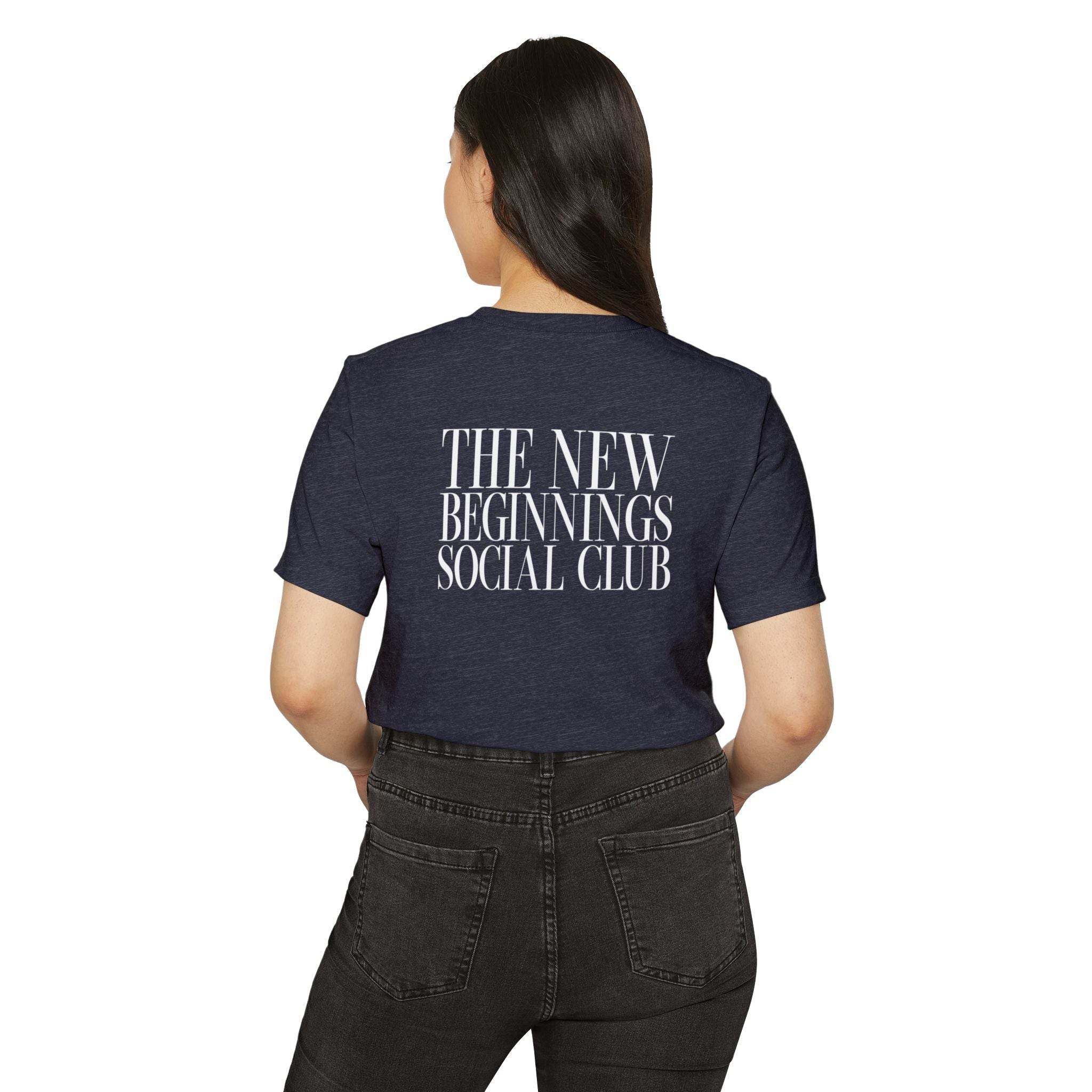 New Beginnings Unisex Recycled Organic T-Shirt - Esmeralda Ecostore