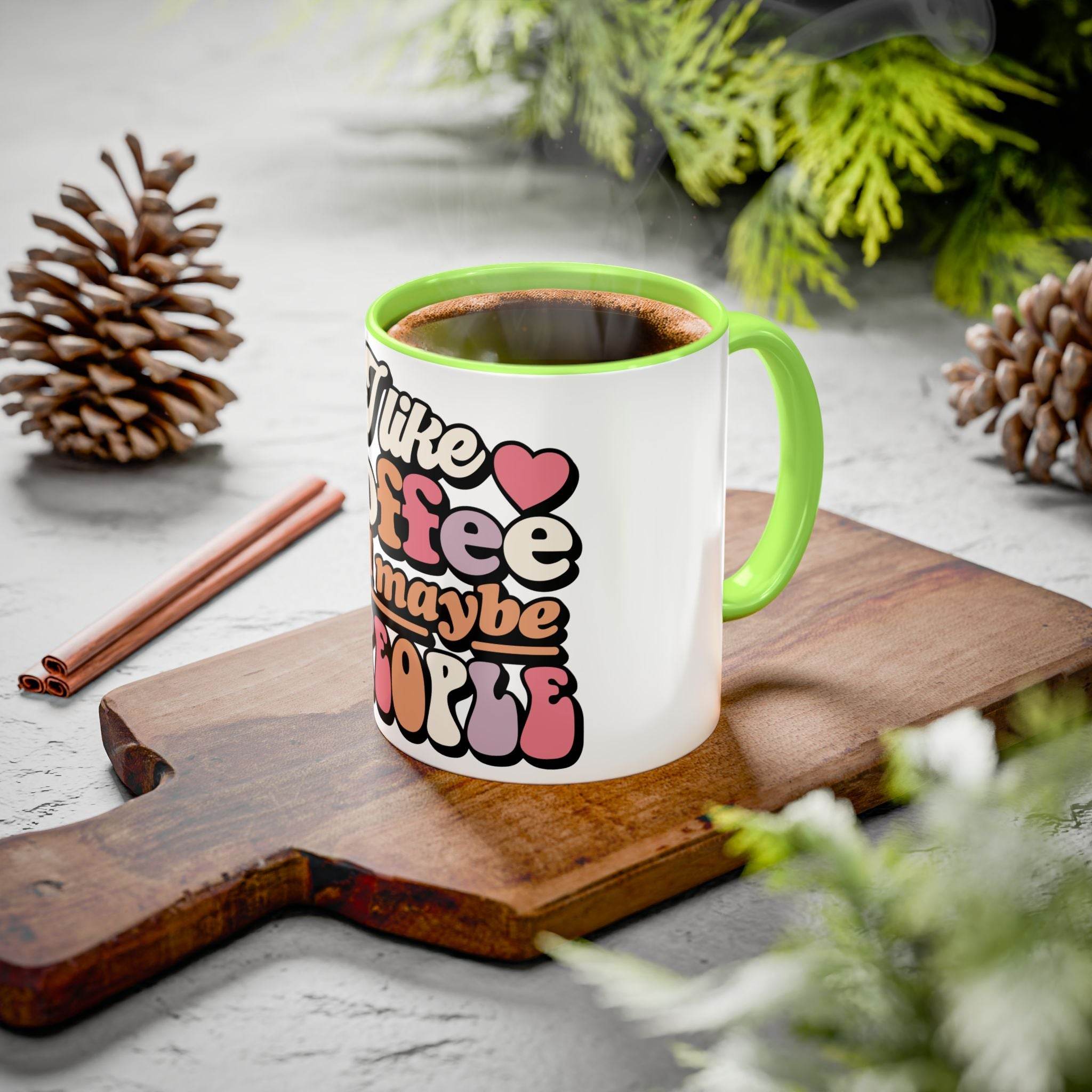 I Like Coffee Colorful Mugs-11oz And 15oz - Esmeralda Ecostore