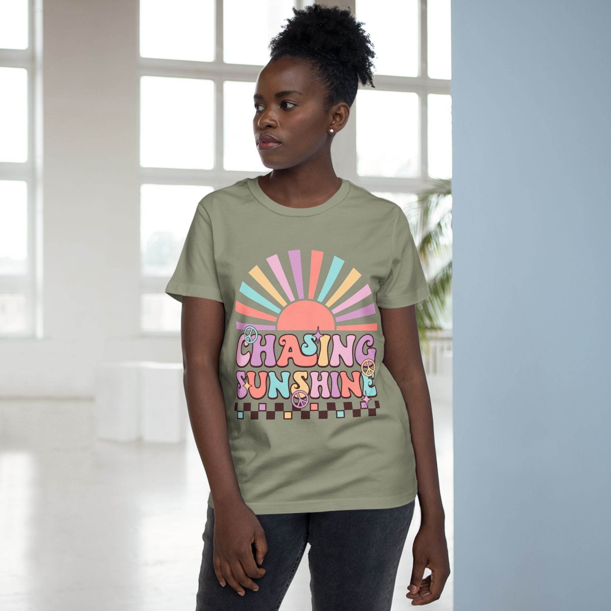 Chasing Sunshine Women's Maple Tee - Esmeralda Ecostore