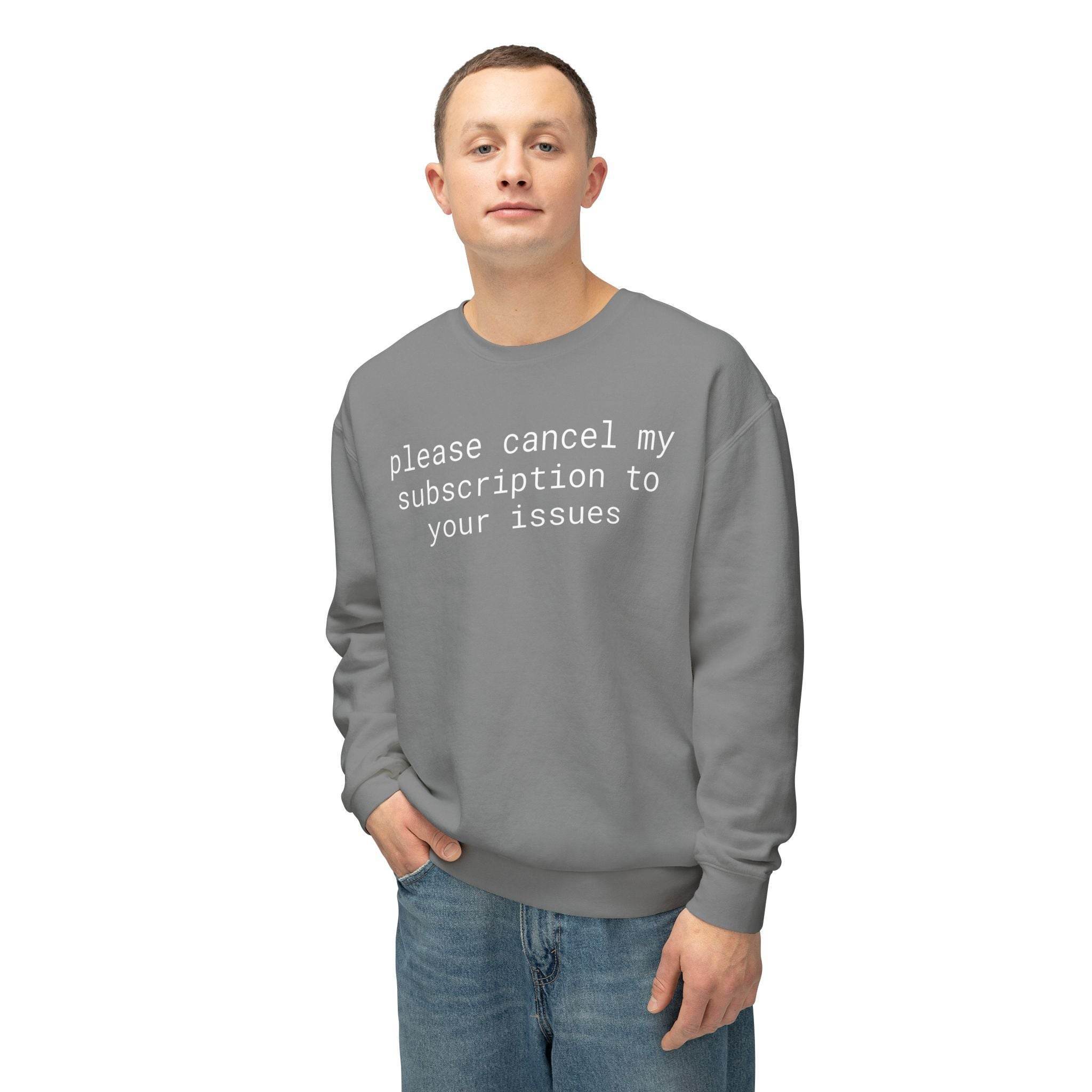 Funny Unisex Lightweight Crewneck Sweatshirt