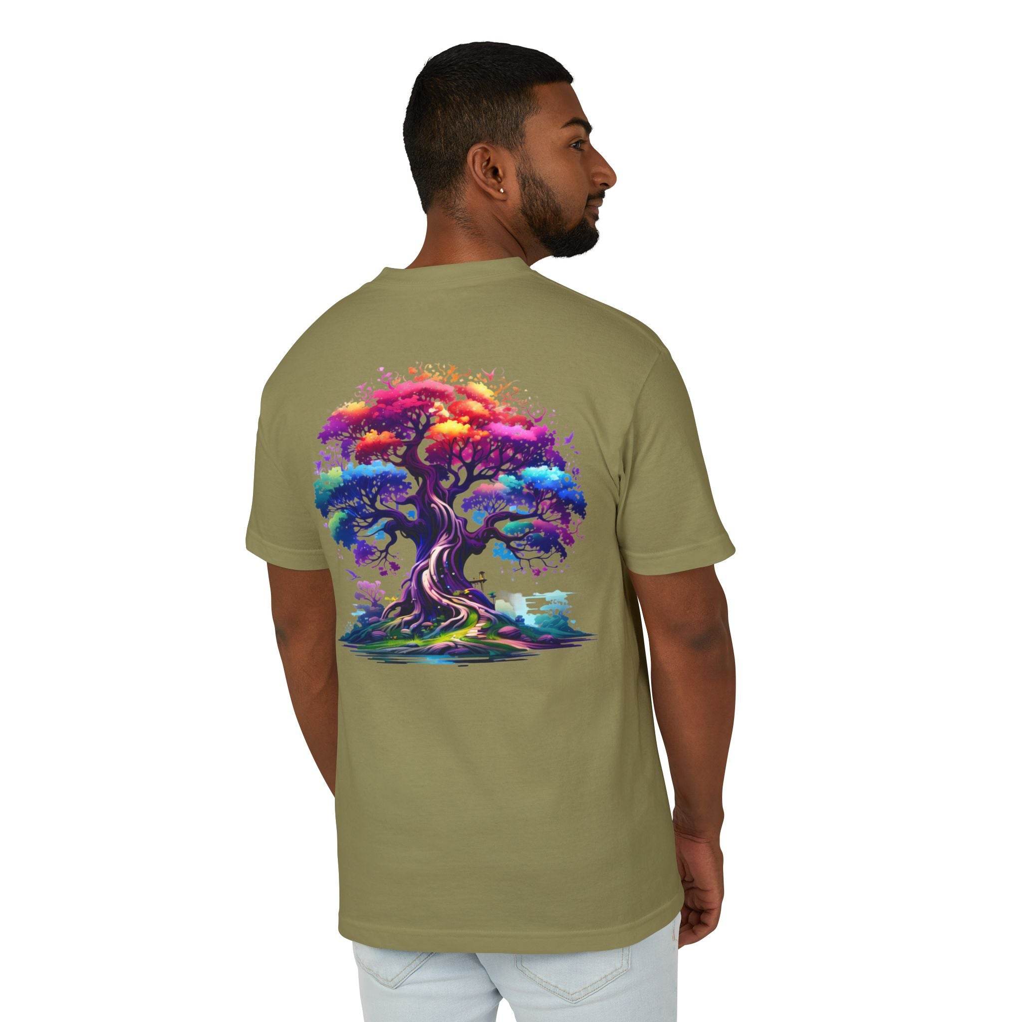 Colorwood Unisex Garment-Dyed Heavyweight Cotton Tee - Esmeralda Ecostore
