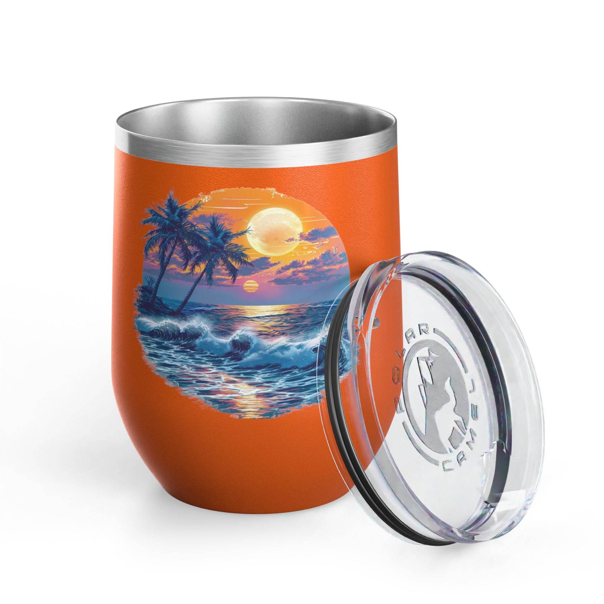 Tropical Sunset Wine Tumbler - Esmeralda Ecostore