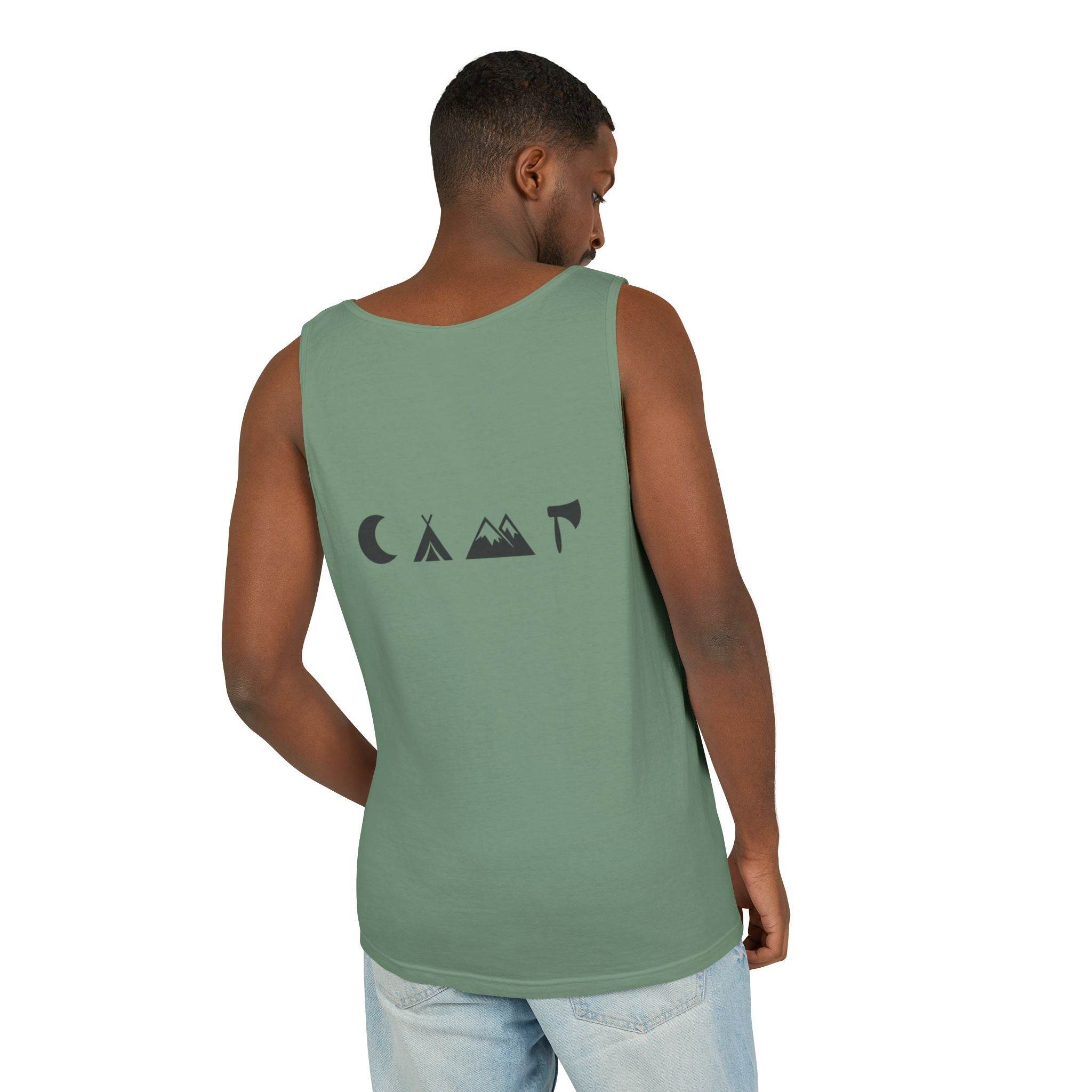 Adventure Awaits Unisex Garment-Dyed Tank Top