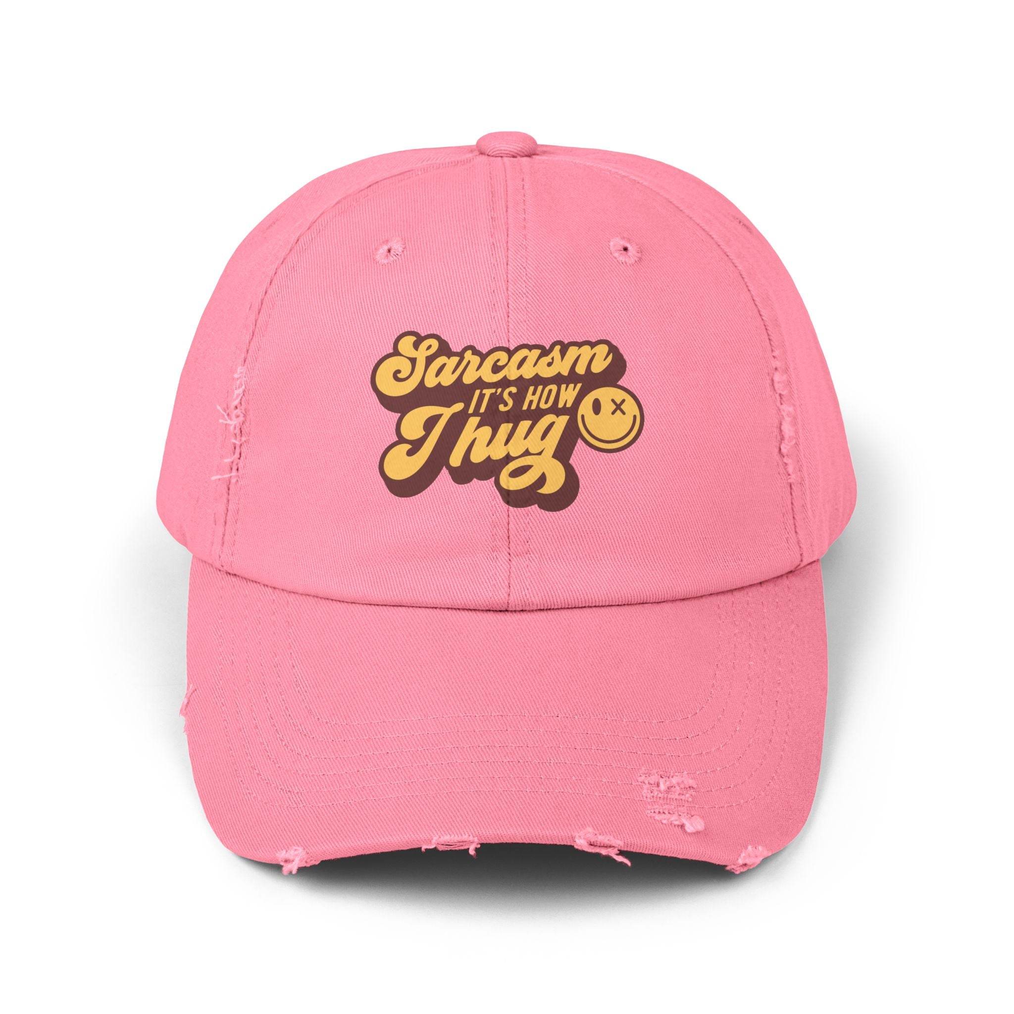 Sarcastic Unisex Distressed Cap - Esmeralda Ecostore
