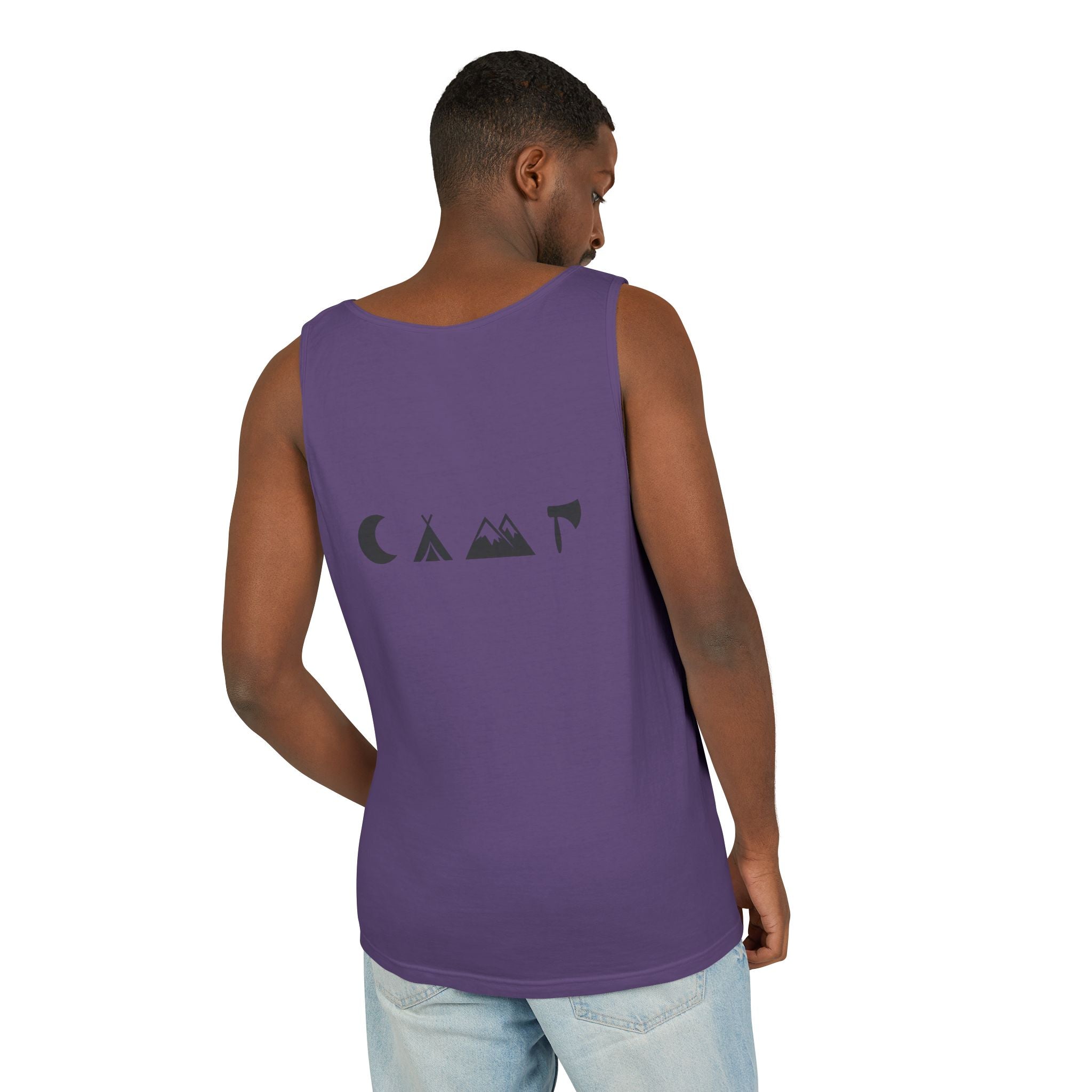 Adventure Awaits Unisex Garment-Dyed Tank Top