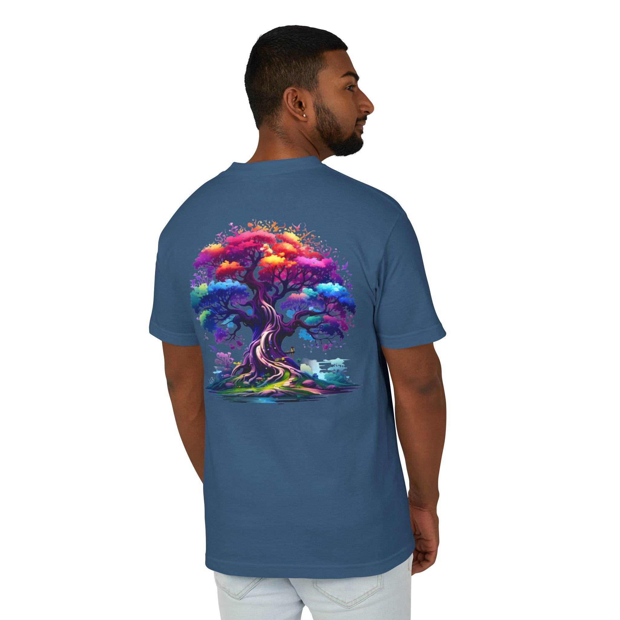 Colorwood Unisex Garment-Dyed Heavyweight Cotton Tee - Esmeralda Ecostore