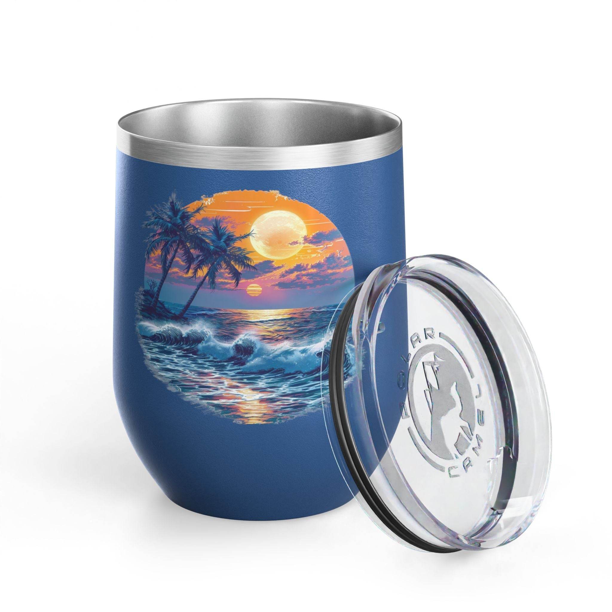 Tropical Sunset Wine Tumbler - Esmeralda Ecostore