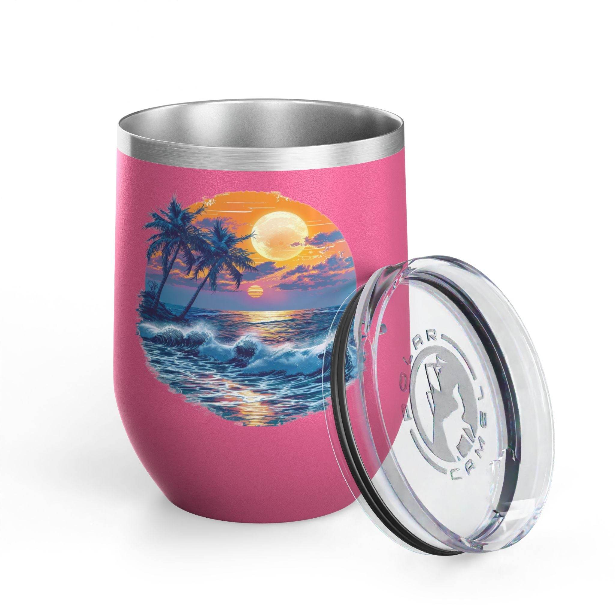 Tropical Sunset Wine Tumbler - Esmeralda Ecostore
