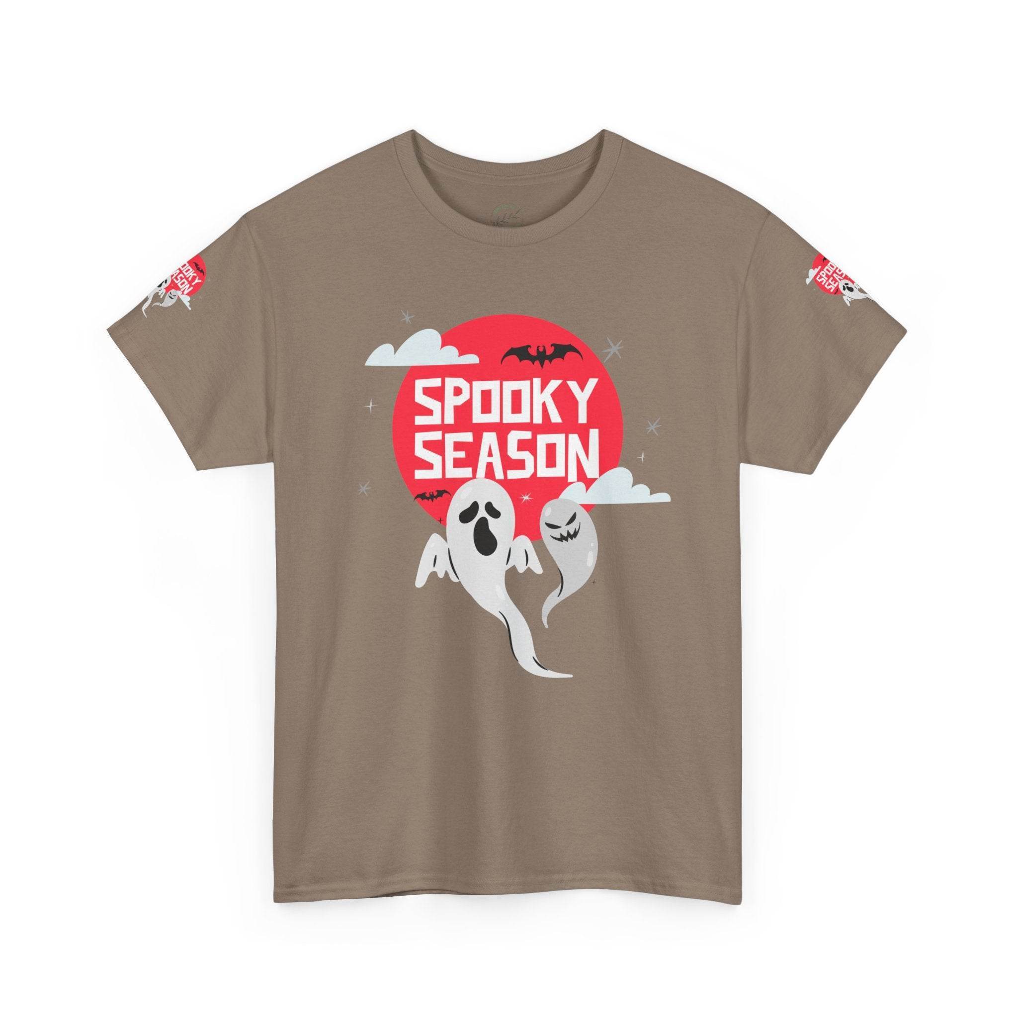 Spooky Season Halloween Eco-Friendly Shirt Unisex Heavy Cotton Tee