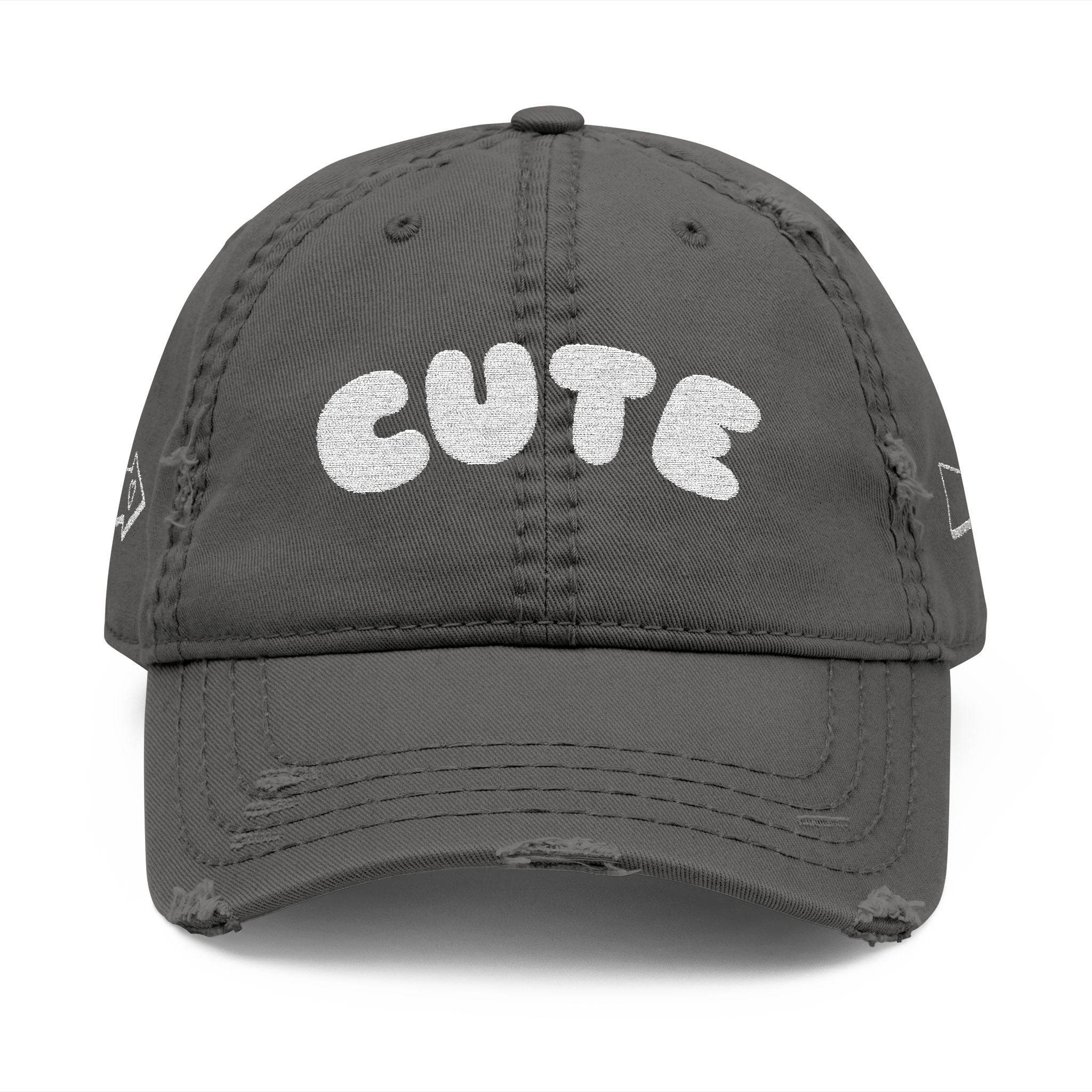 Cute Distressed Dad Hat (Embroidery) - Esmeralda Ecostore