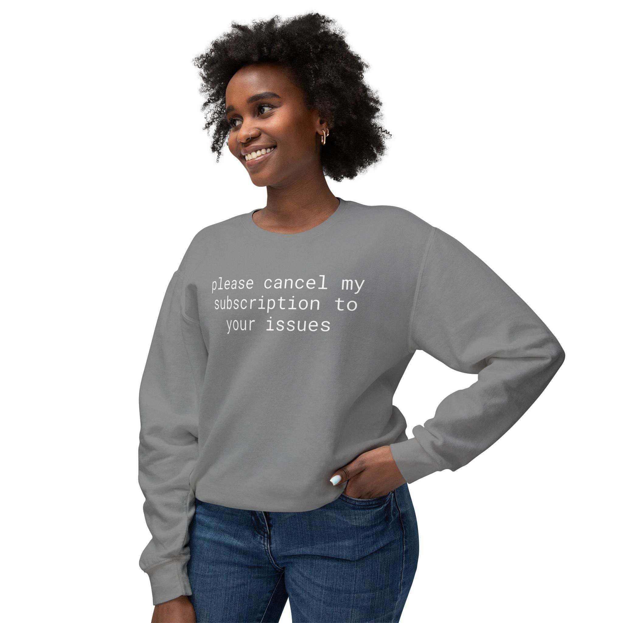 Funny Unisex Lightweight Crewneck Sweatshirt