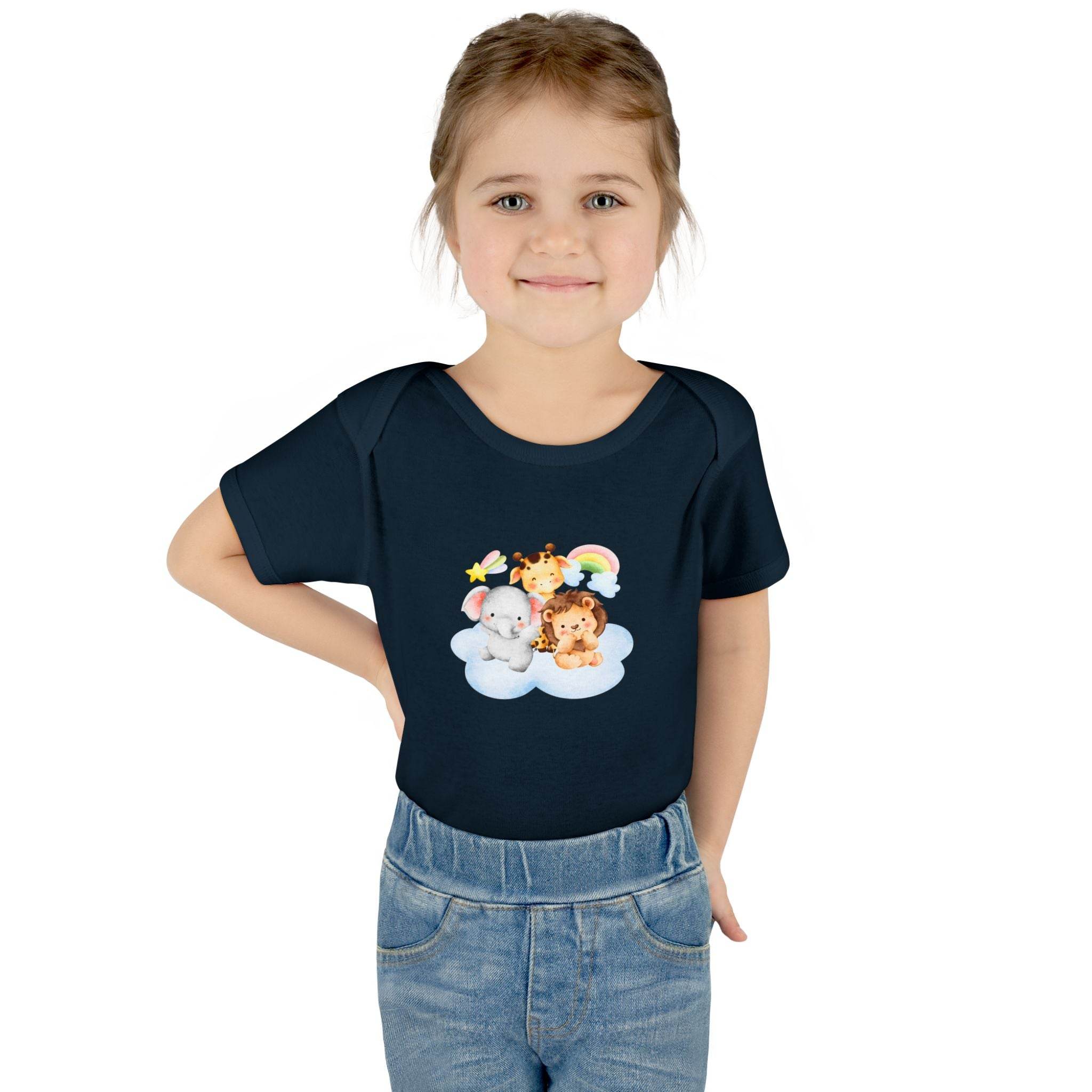 Cloud Buddies Infant Baby Rib Bodysuit - Esmeralda Ecostore