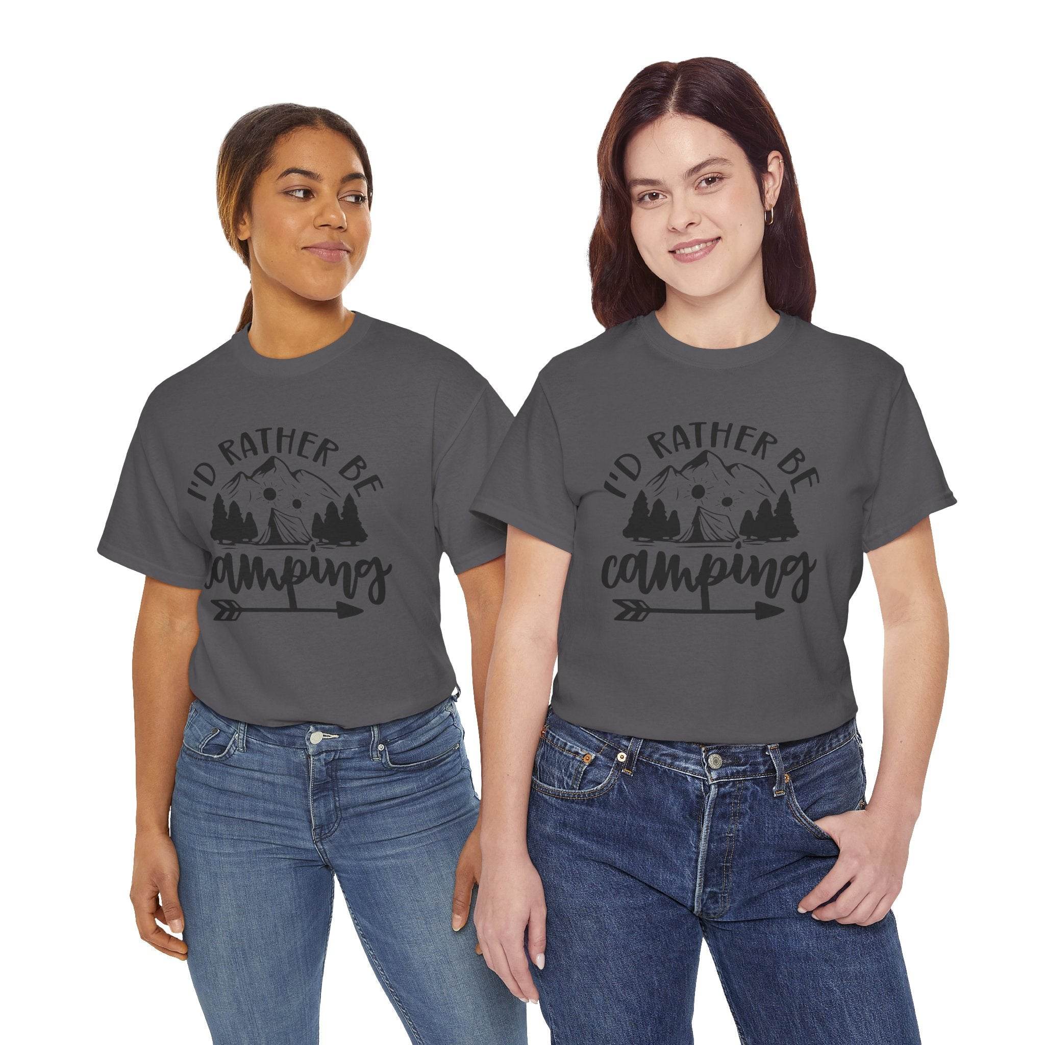 Camping Unisex Heavy Cotton Tee
