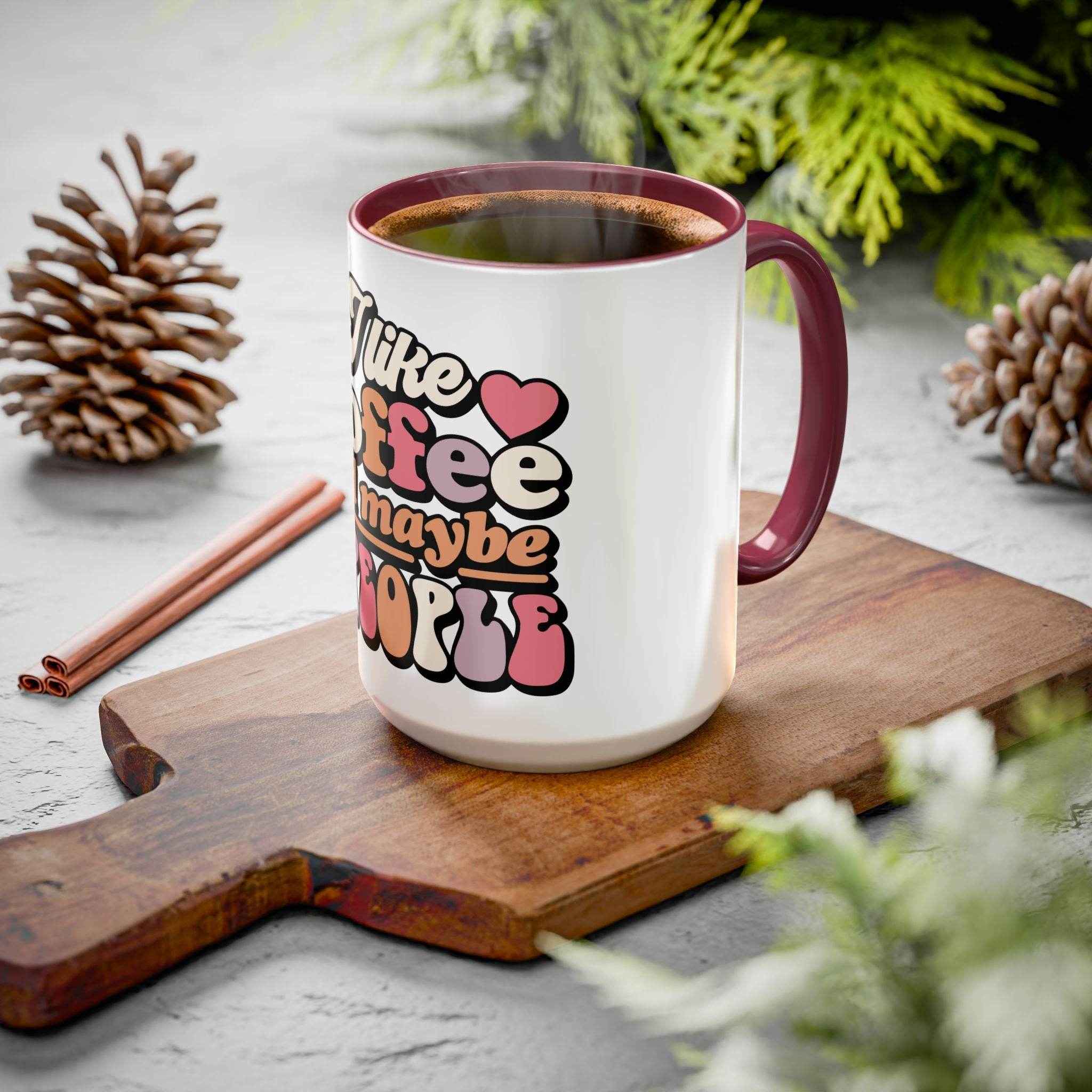I Like Coffee Colorful Mugs-11oz And 15oz - Esmeralda Ecostore