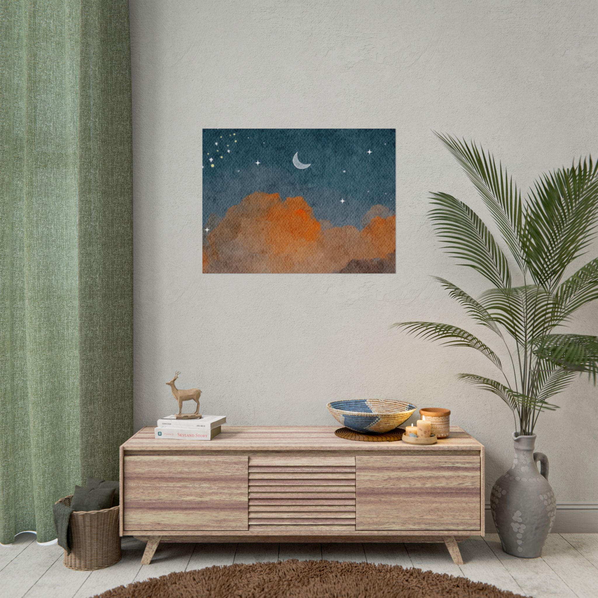 Dusk Sky Rolled Posters