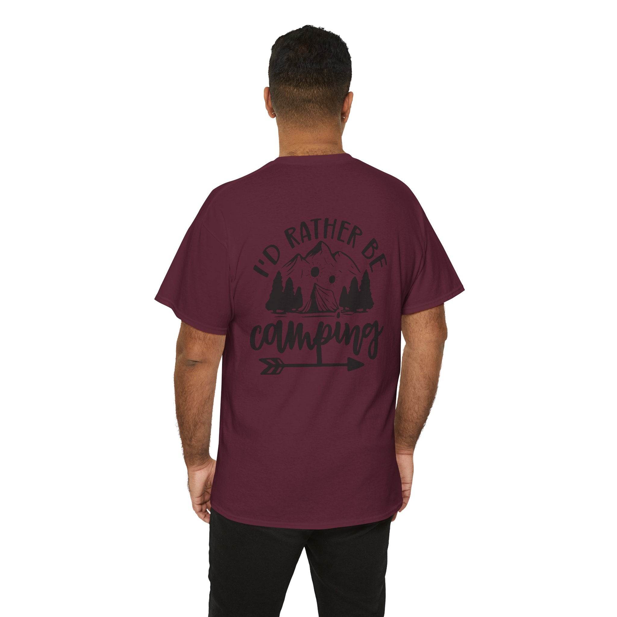 Camping Unisex Heavy Cotton Tee