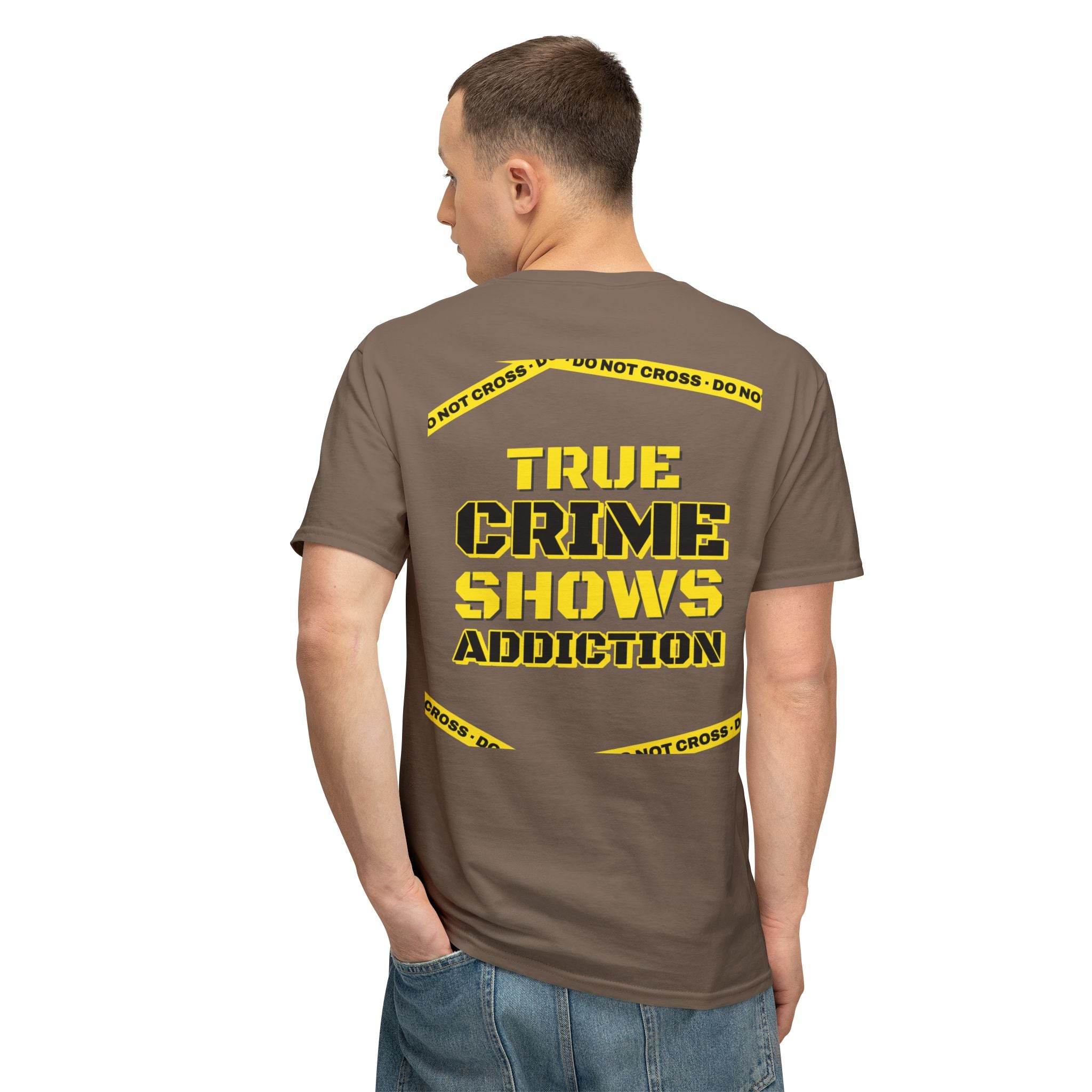 True Crime Shows Addiction Unisex HD Cotton™ T-Shirt - Esmeralda Ecostore