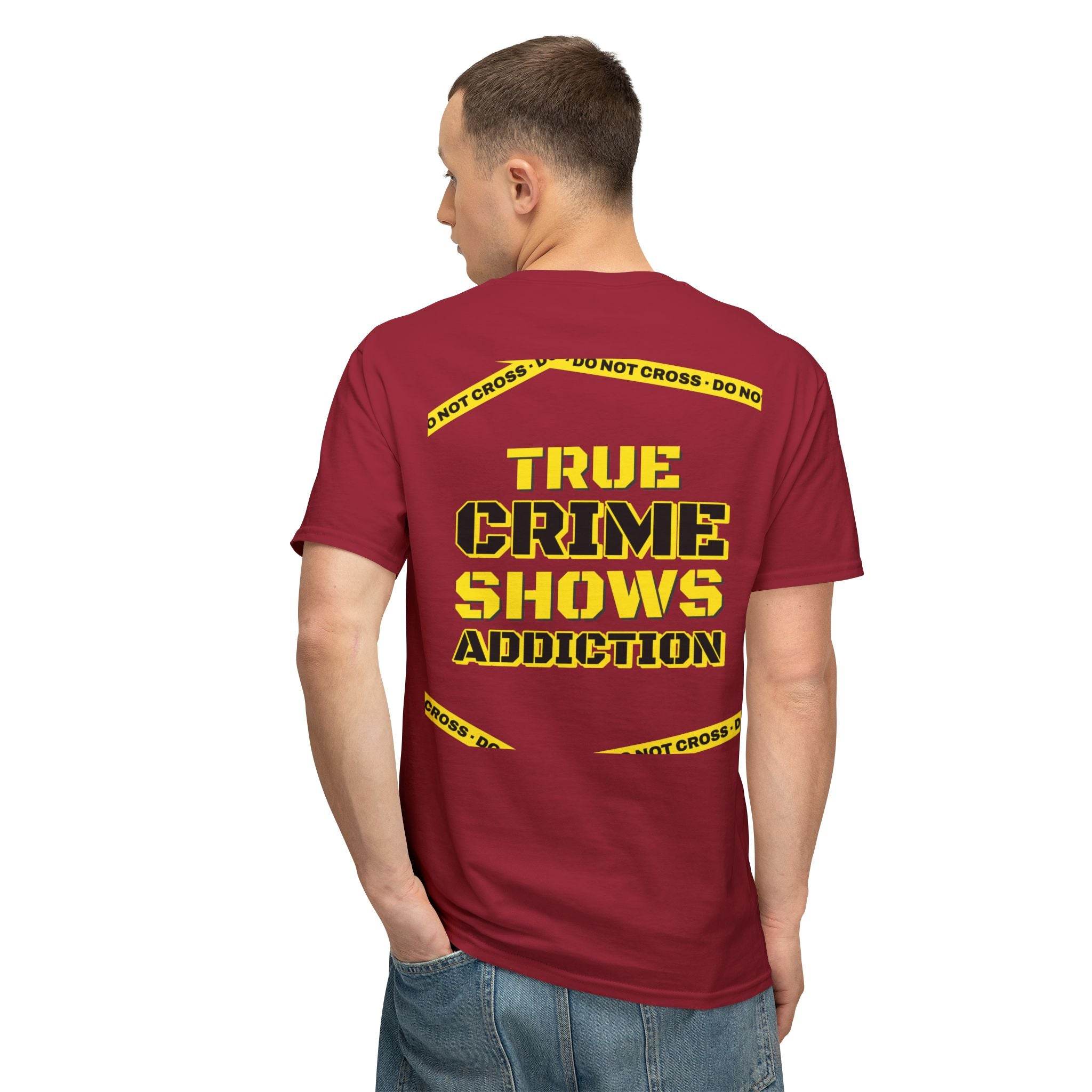 True Crime Shows Addiction Unisex HD Cotton™ T-Shirt - Esmeralda Ecostore