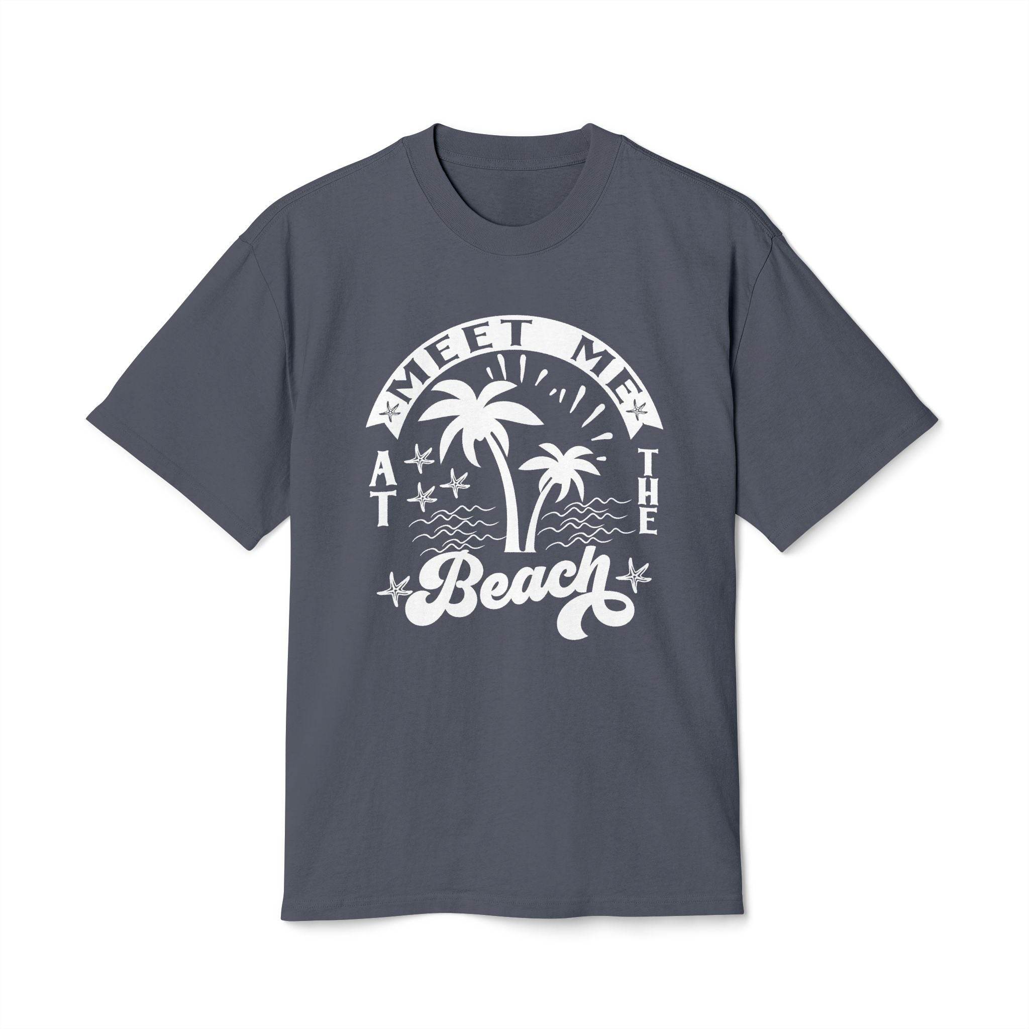 Beach Vibes Unisex Heavy Faded Tee - T-shirts - Esmeralda Ecostore