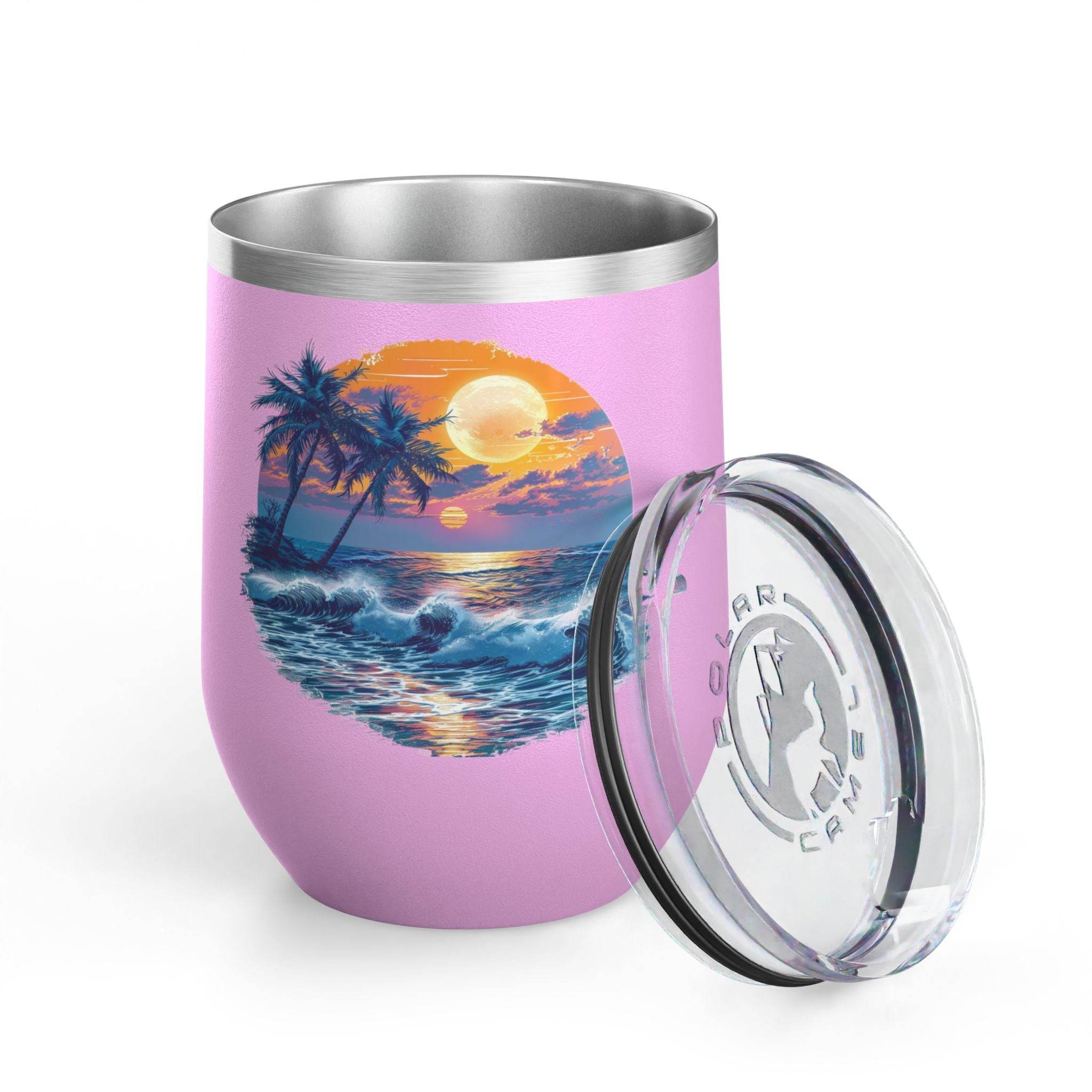 Tropical Sunset Wine Tumbler - Esmeralda Ecostore