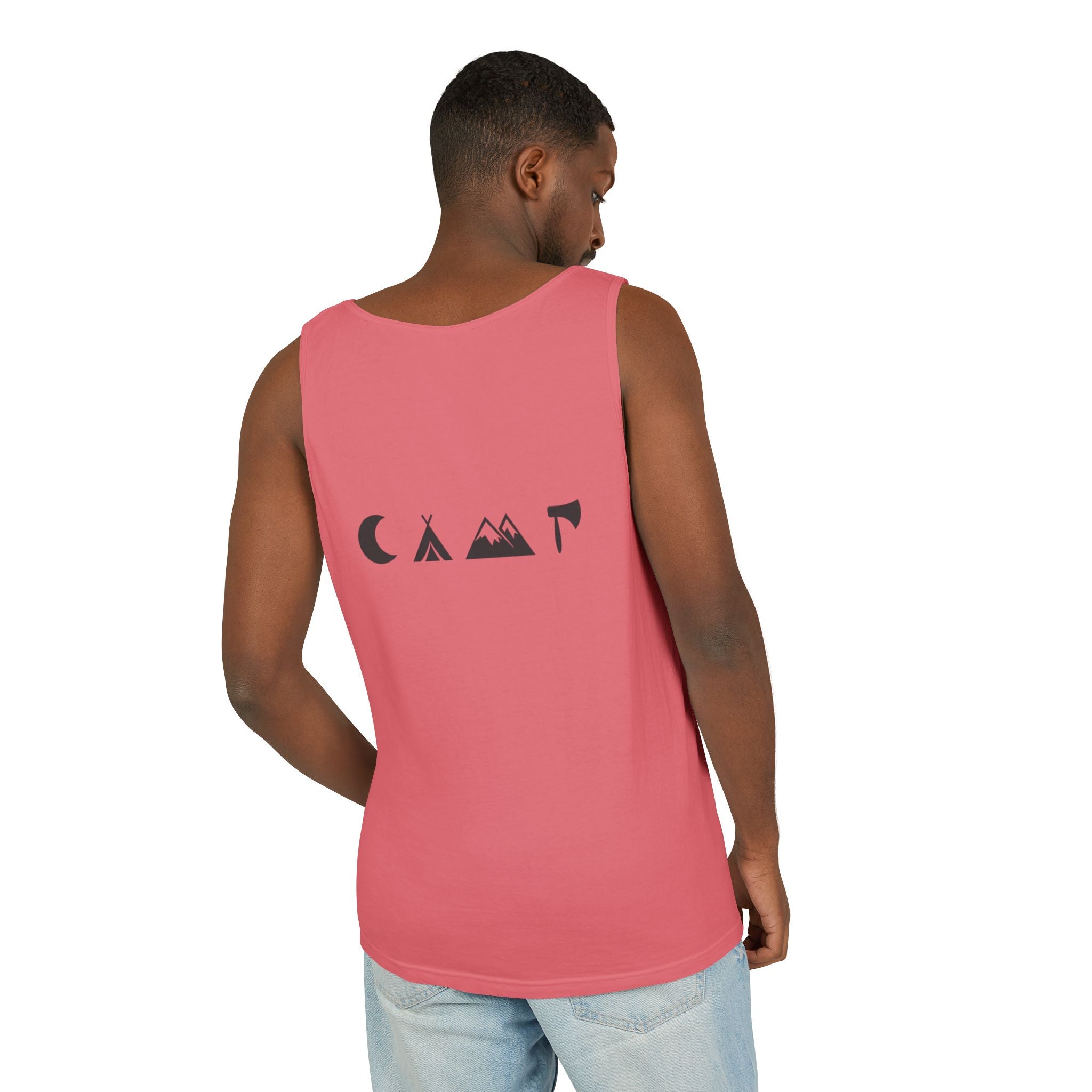Adventure Awaits Unisex Garment-Dyed Tank Top