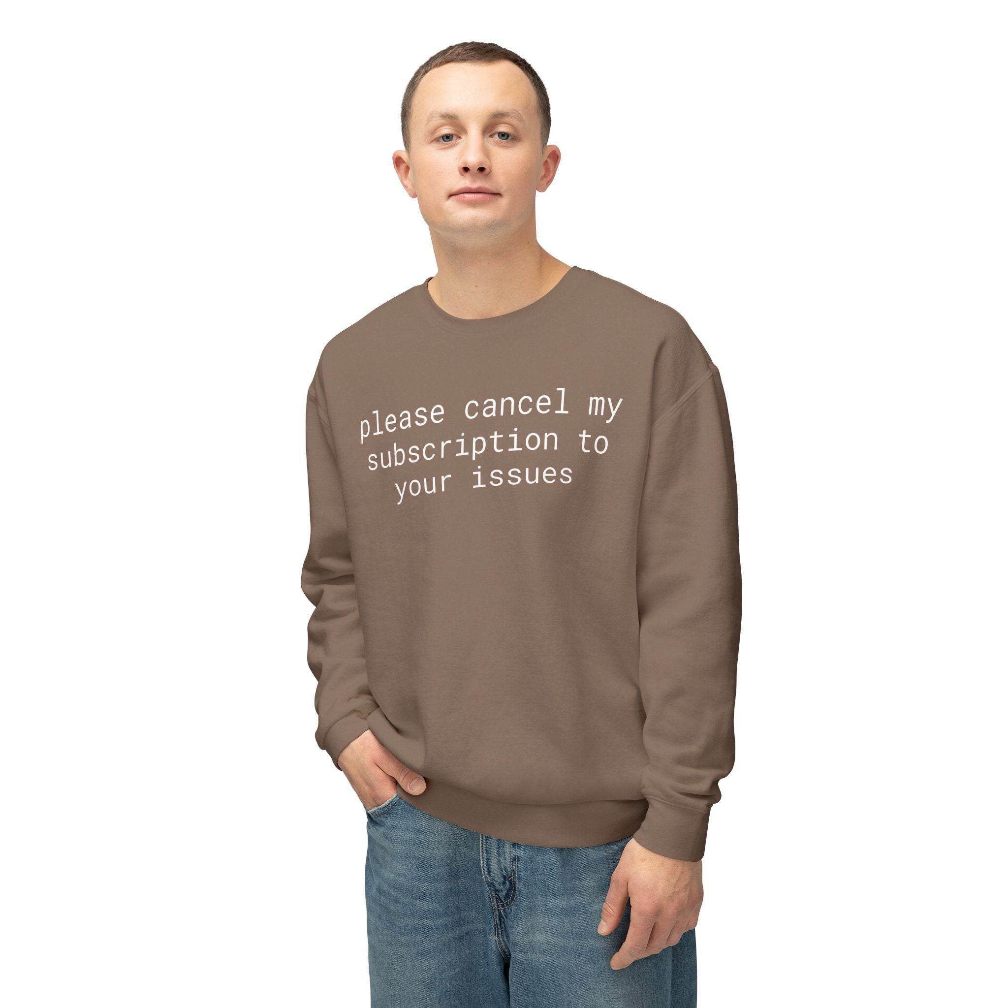 Funny Unisex Lightweight Crewneck Sweatshirt